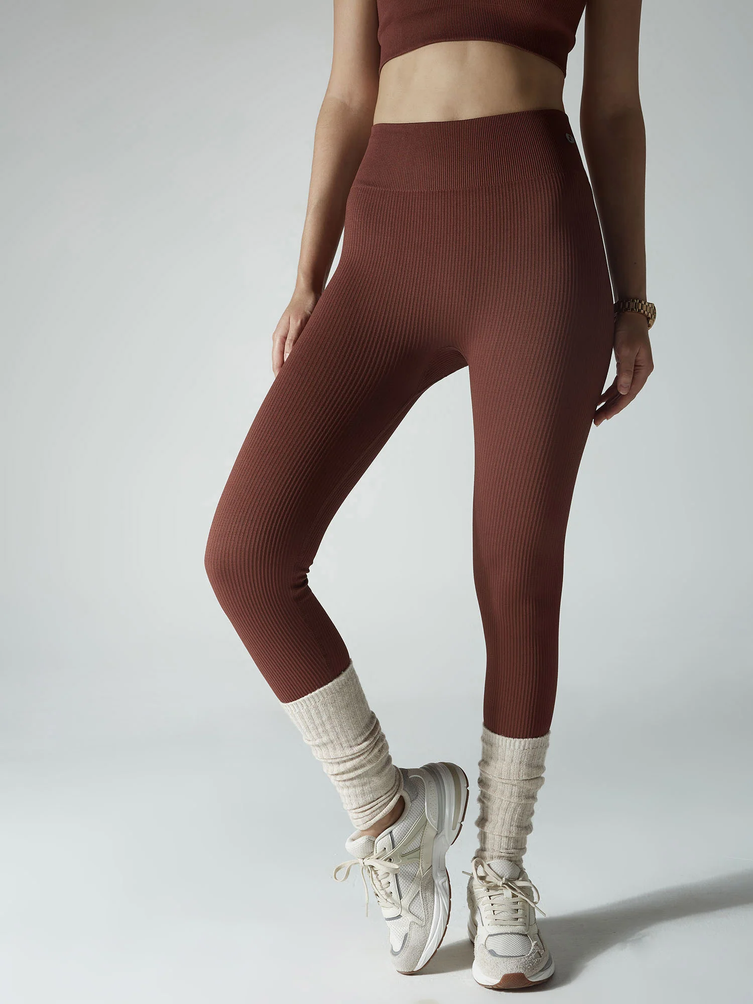Auburn Seamless Cinched Activewear Set - Image 4