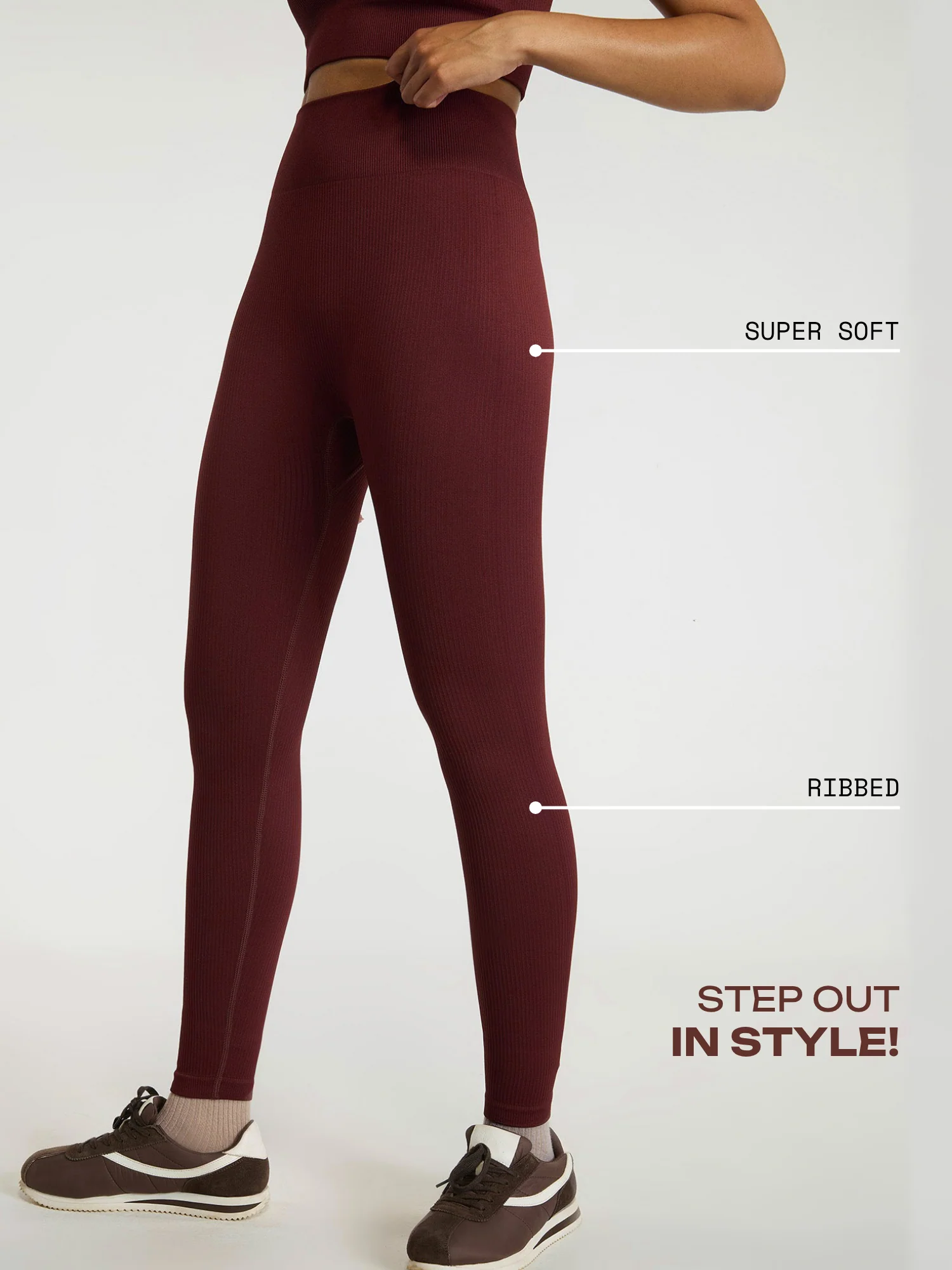 Auburn Seamless Cinched Leggings - Image 4