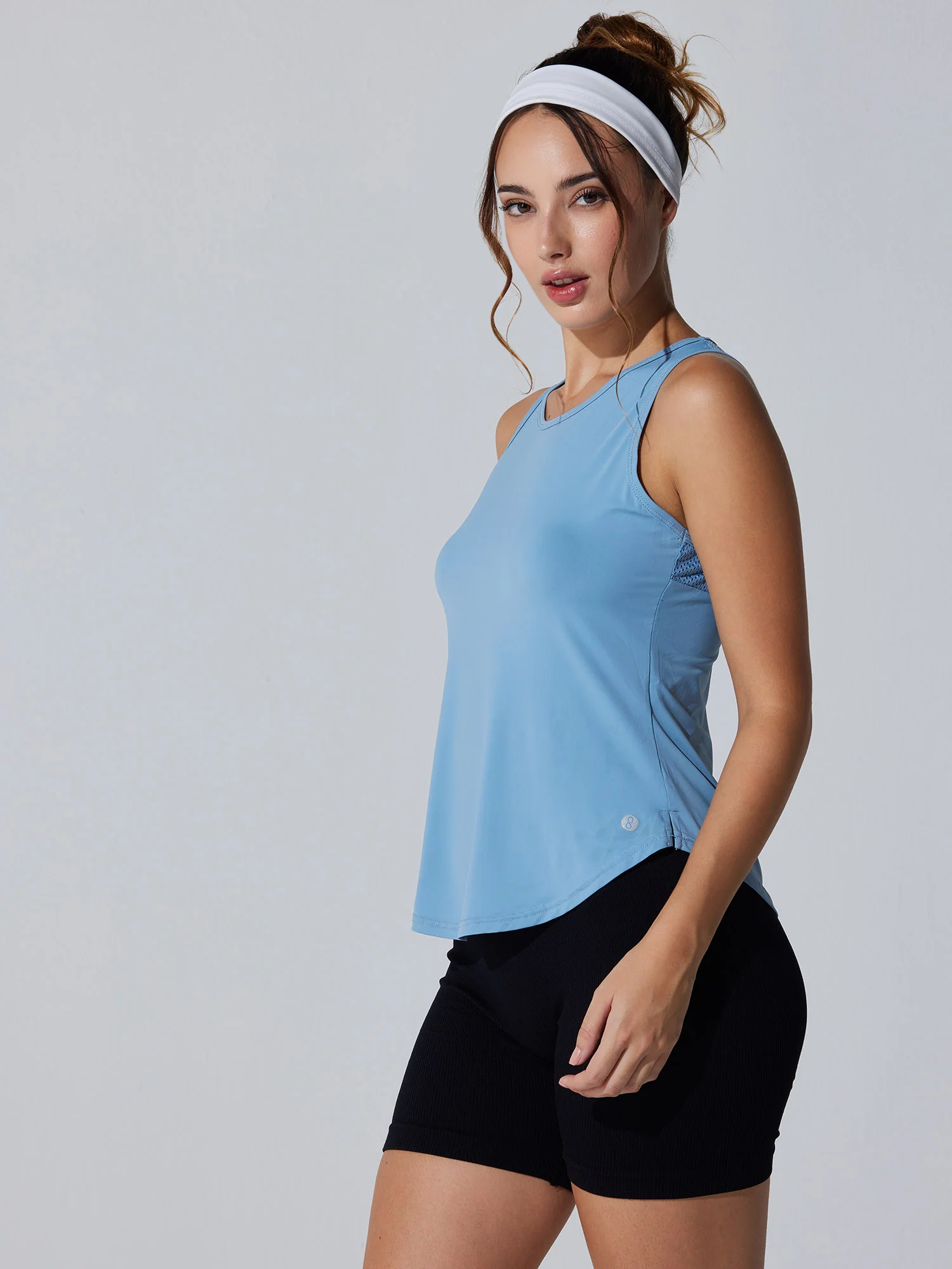 Baby Blue Evolve Air Fit Tank - Image 5