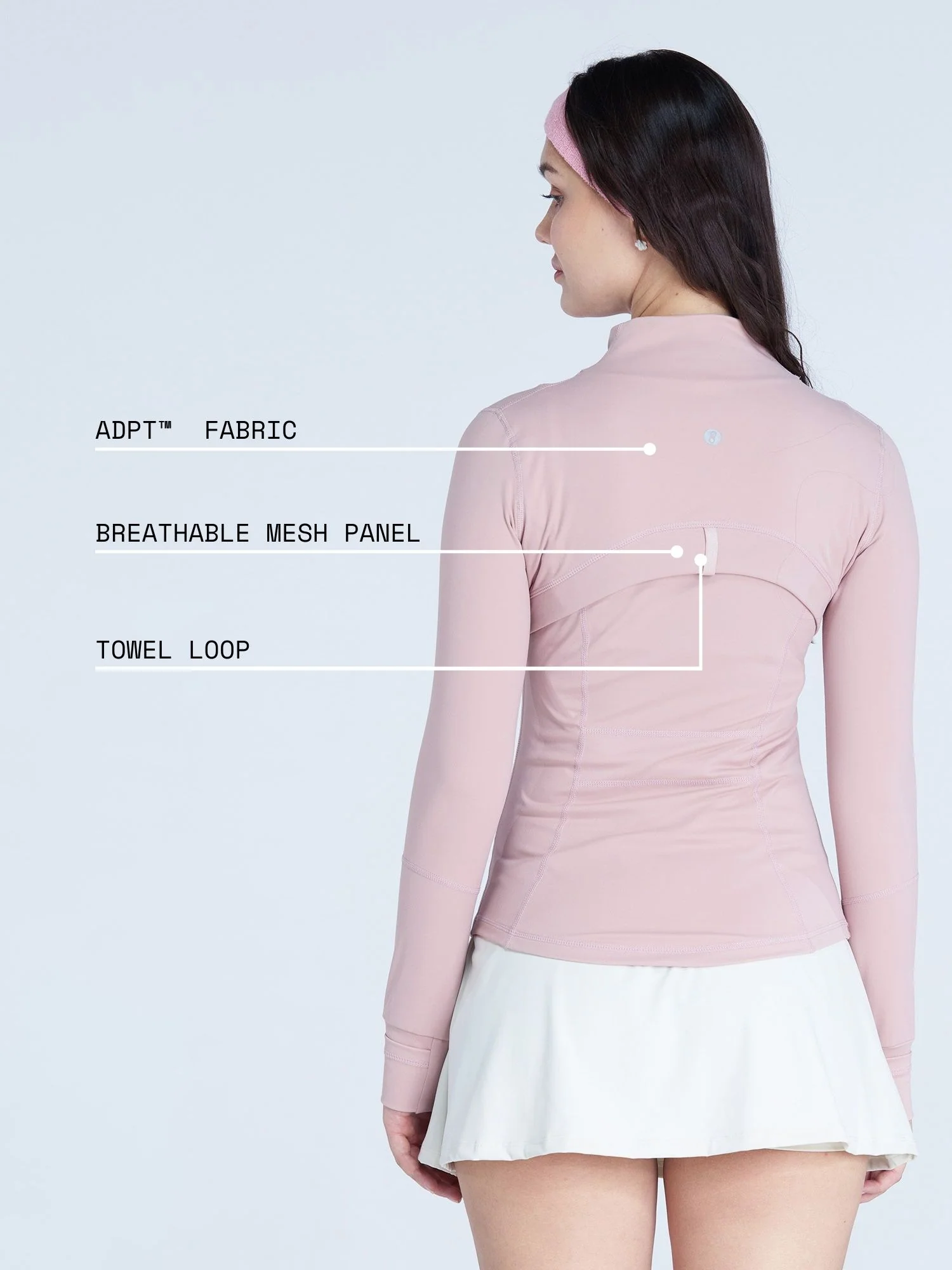Baby Pink Contour Jacket - Image 4