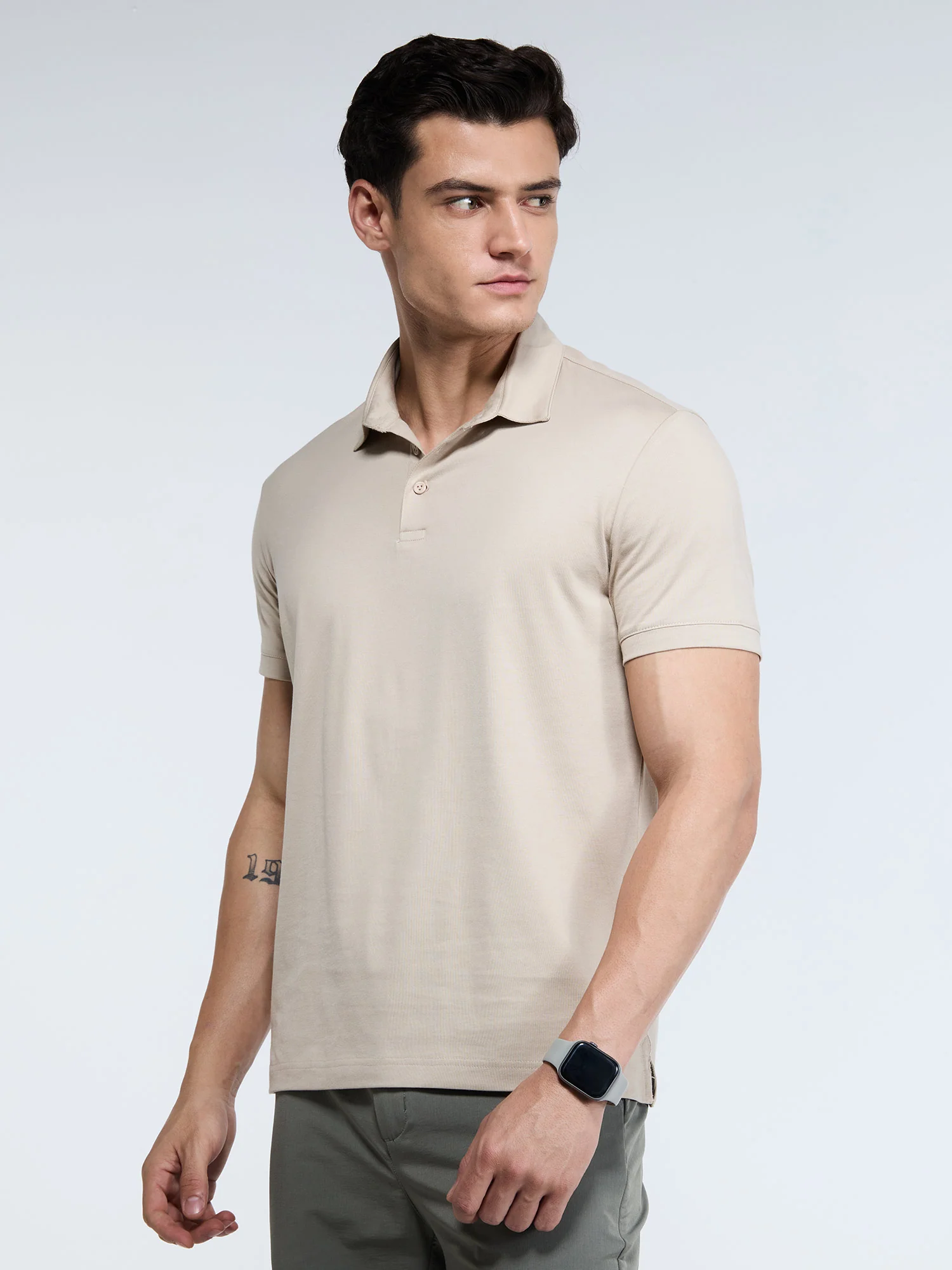 Basic Supima Polo T-shirt - Pack of 2 - Image 6