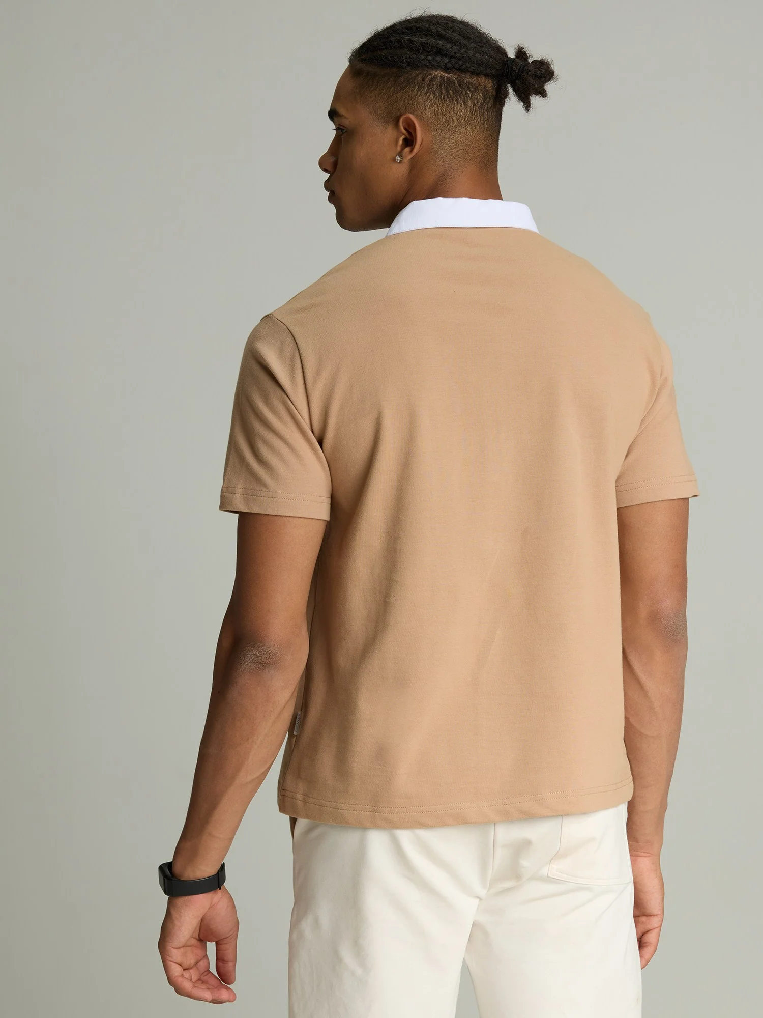Beige Baseline Polo - Image 2