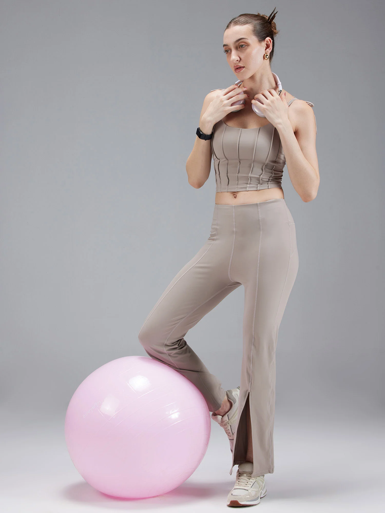 Beige Knot-It Corset Top - Image 3