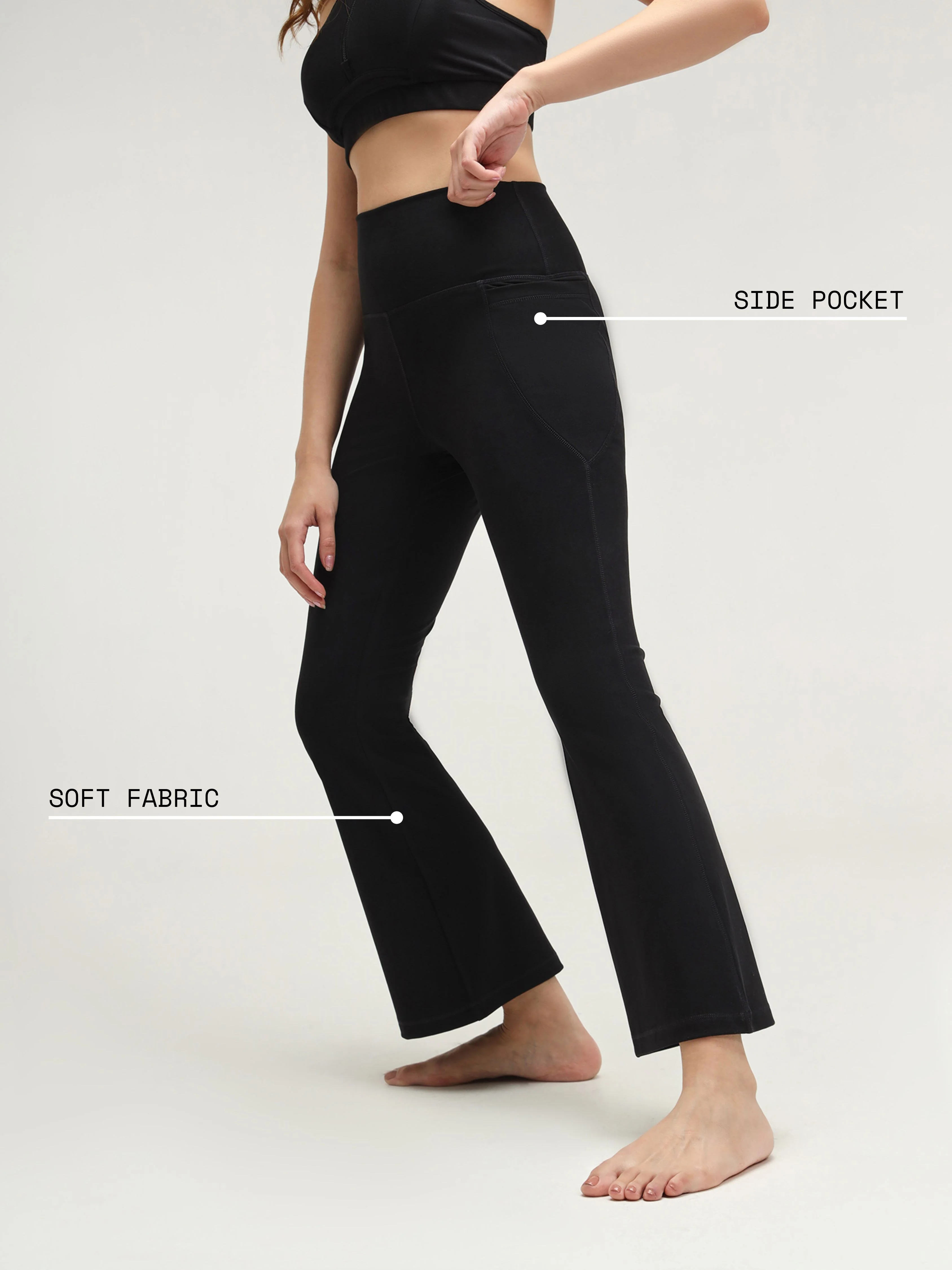 Belgrade Black Cava Sculpt Leggings - Image 4