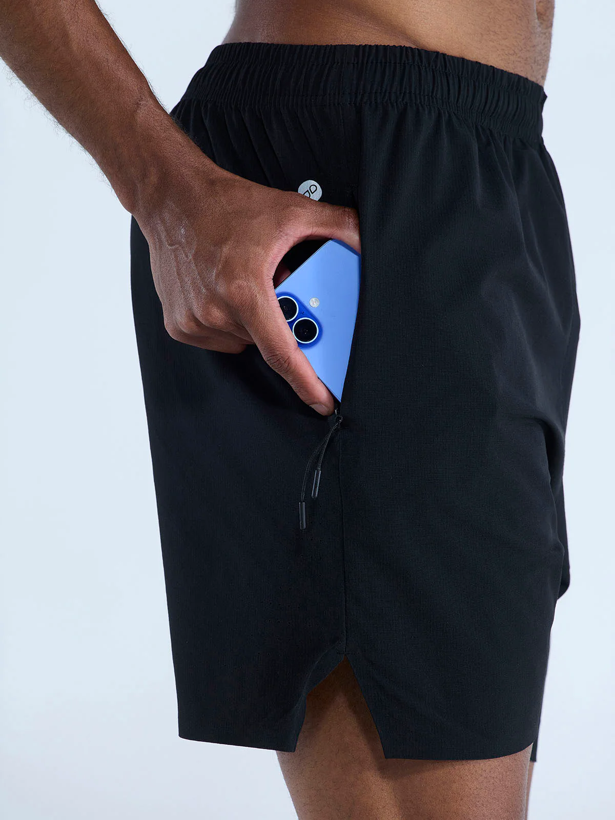 Black 5" Train-In Shorts - Image 6