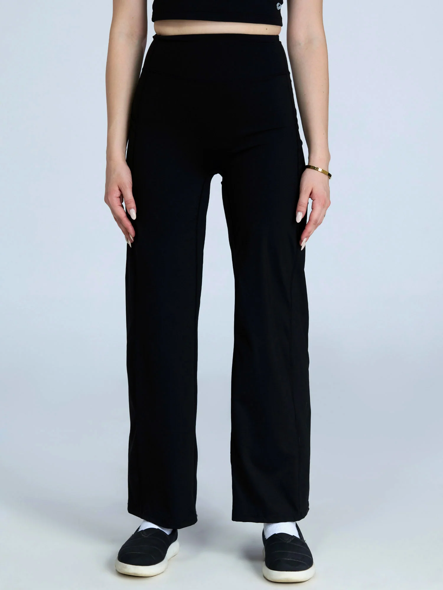 Black Adaptive Track Pants - Image 5