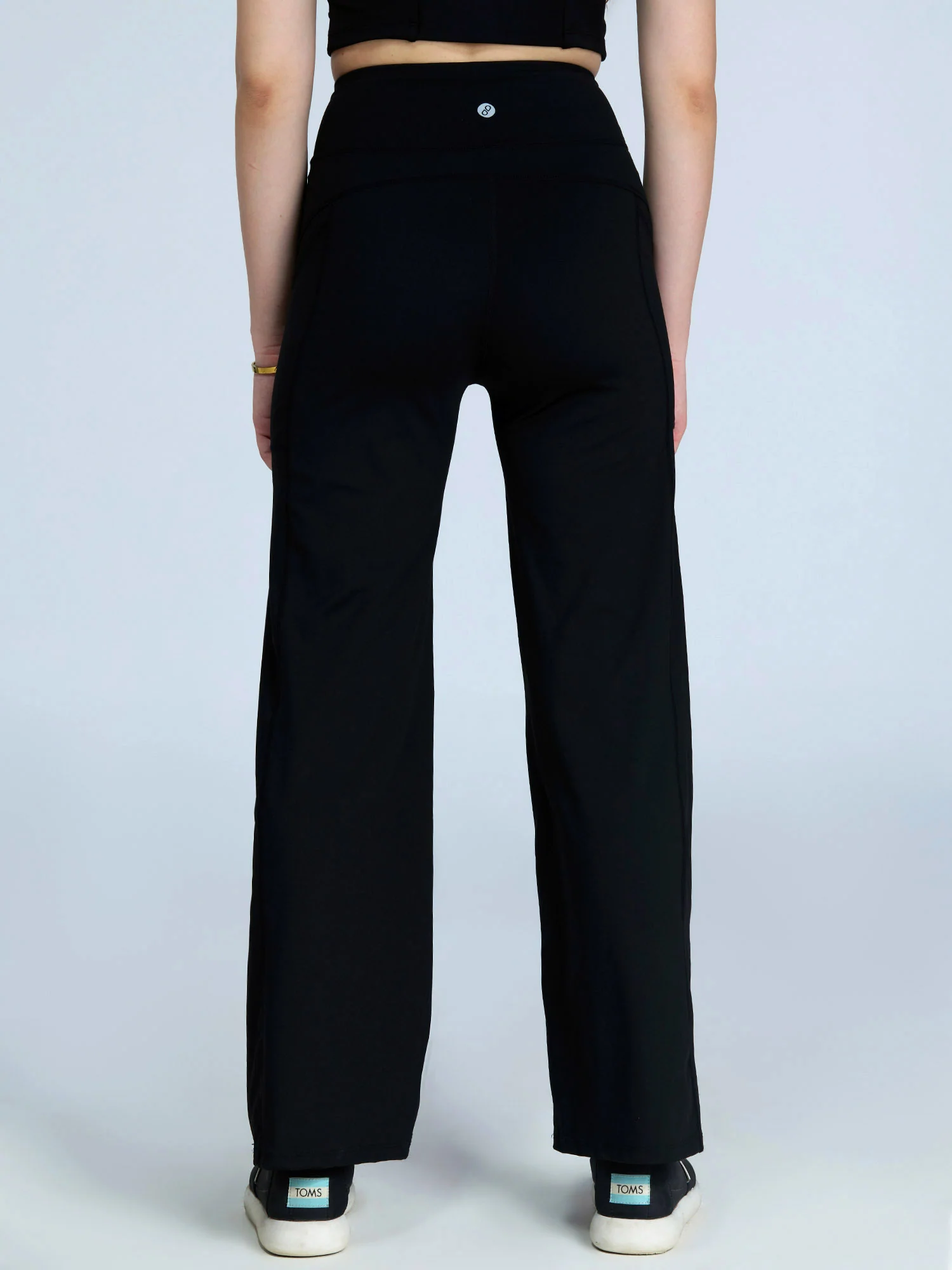 Black Adaptive Track Pants - Image 6