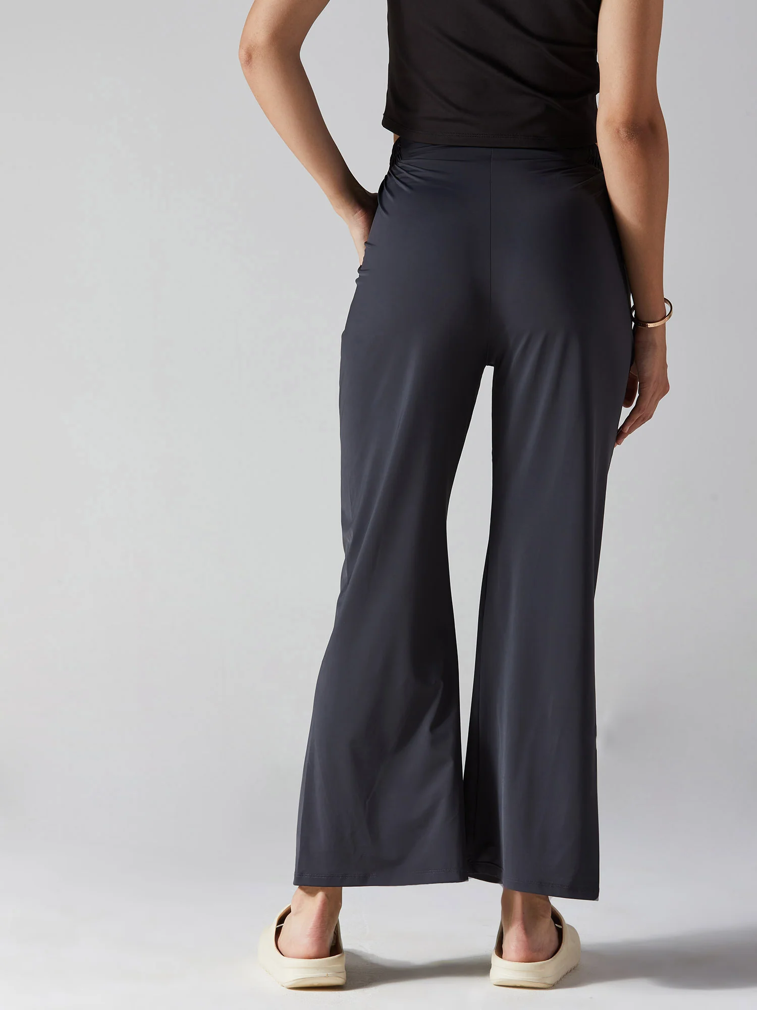Black AirLuxe Trousers - Image 3