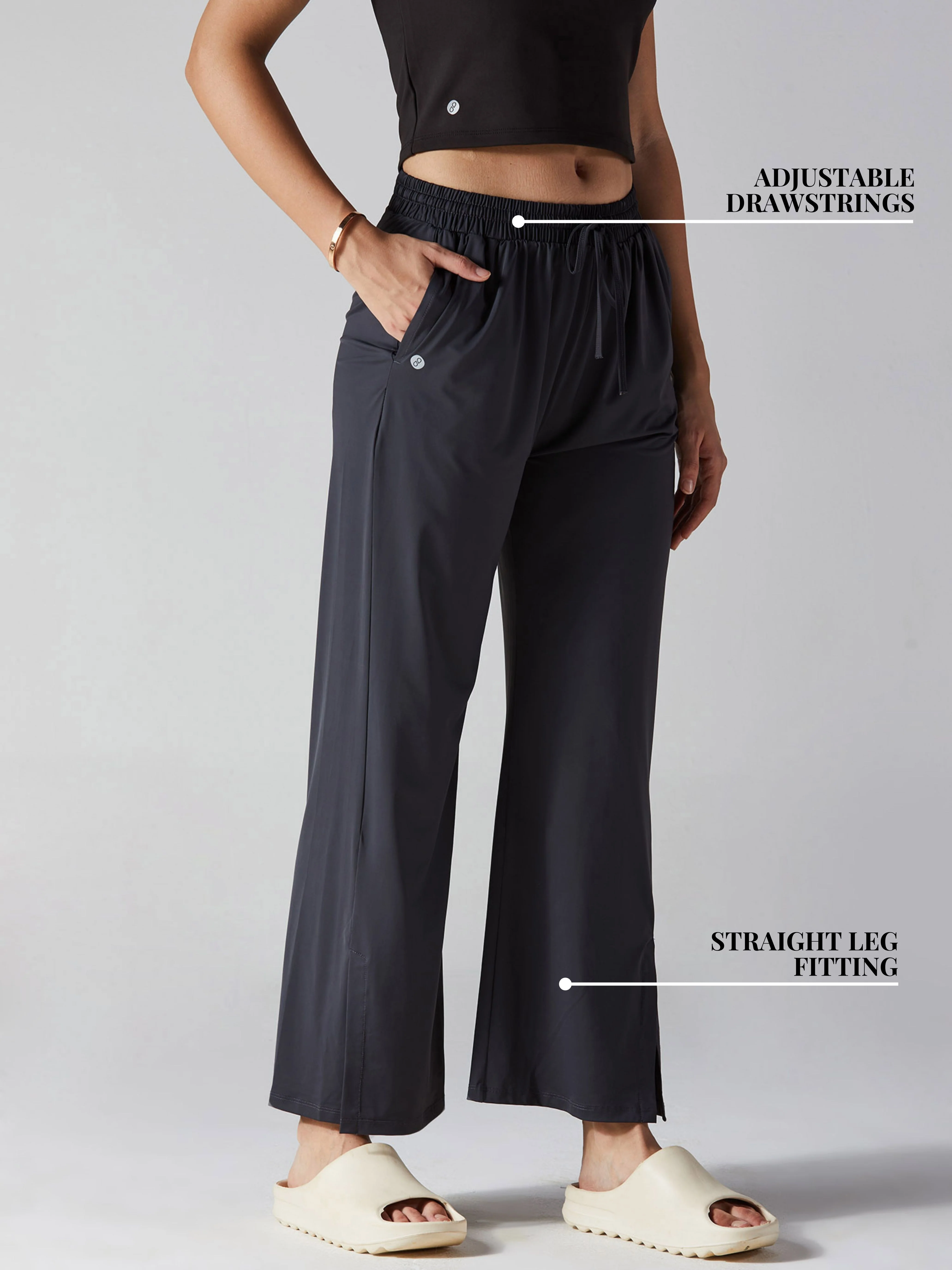 Black AirLuxe Trousers - Image 5