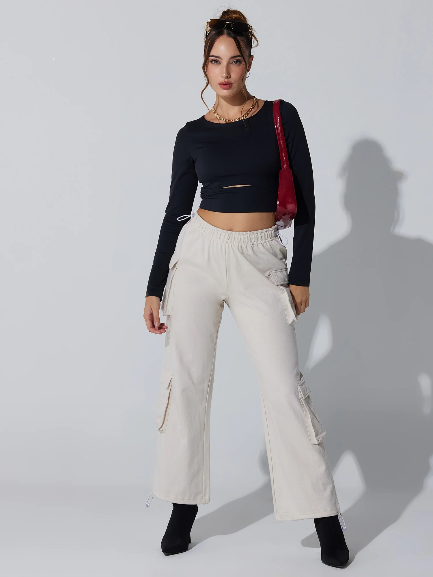Black All-Day Flex Top - Image 8
