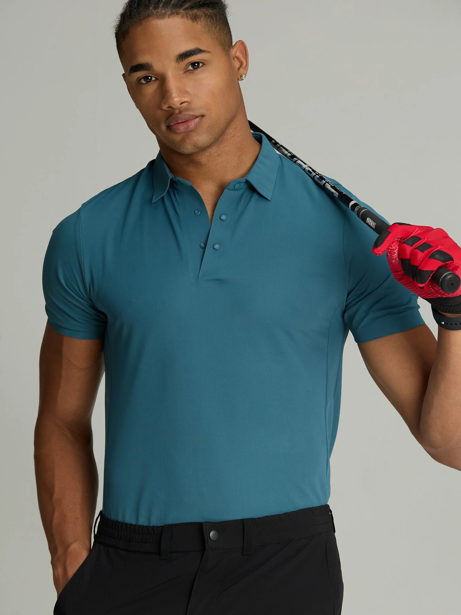 Black All-Day Stretch Pants - Image 8