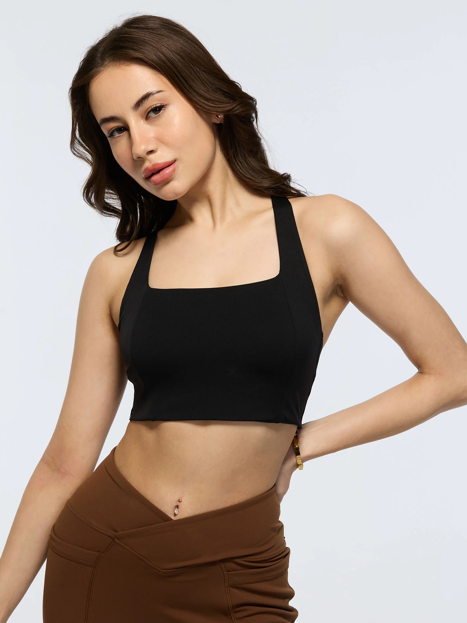 Black Ultra Support Sports Bra - Image 3