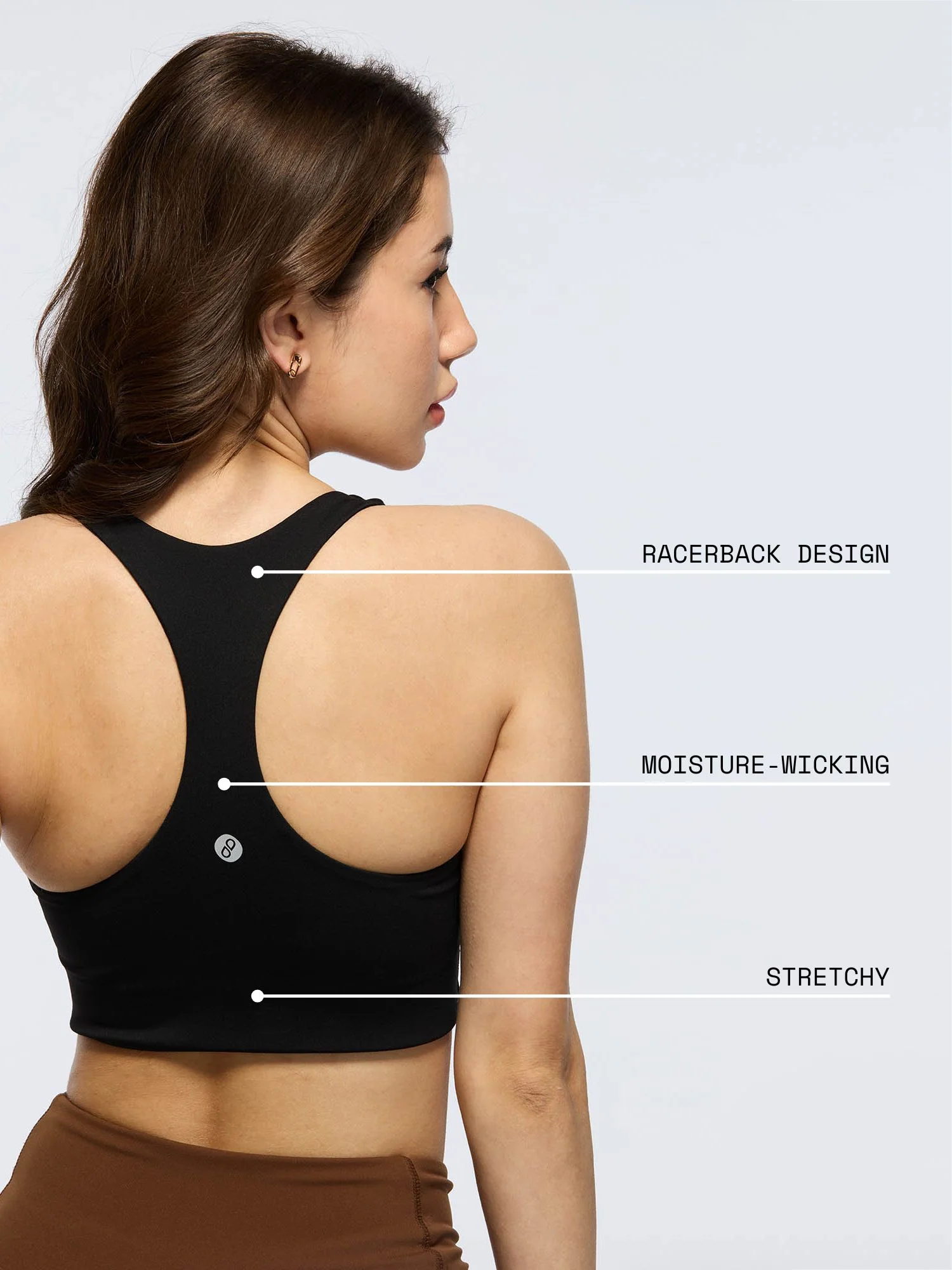 Black Ultra Support Sports Bra - Image 5