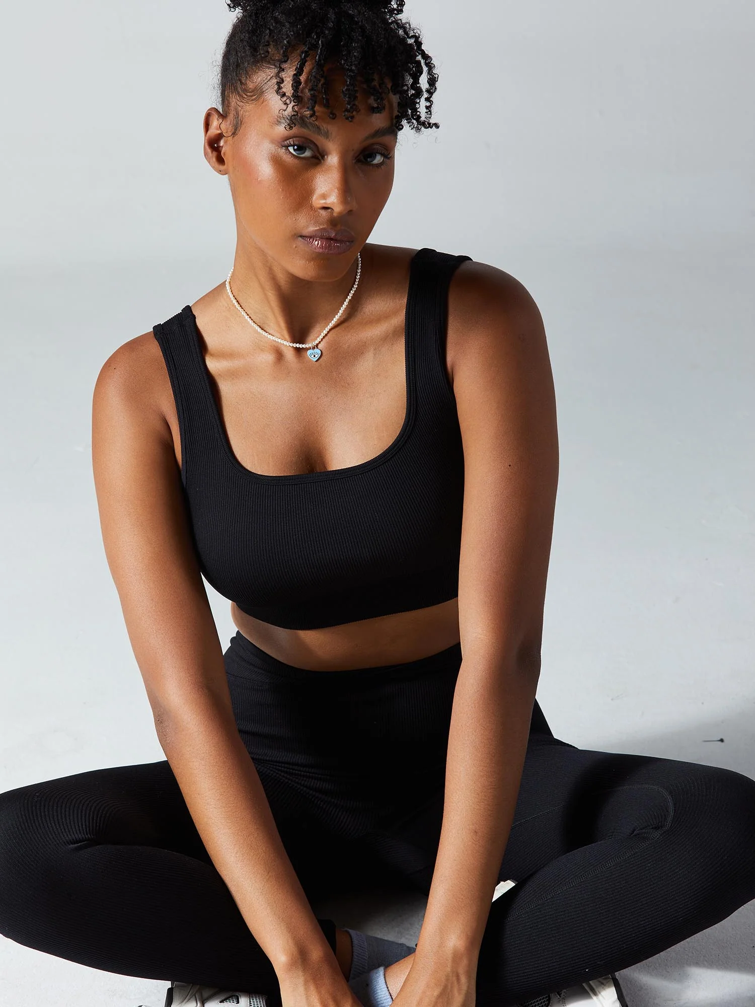 Black Aspire Sports Bra - Image 4