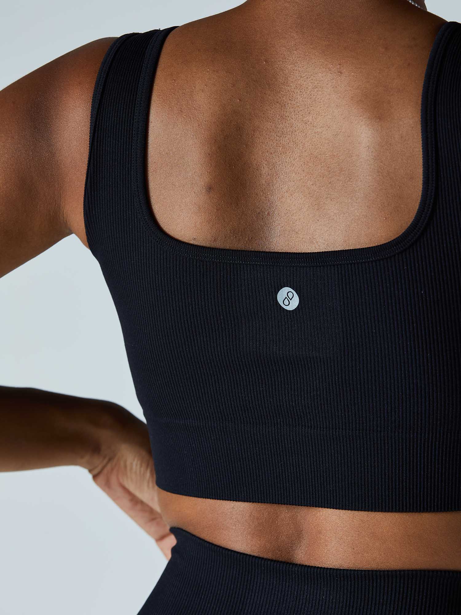 Black Aspire Sports Bra - Image 9
