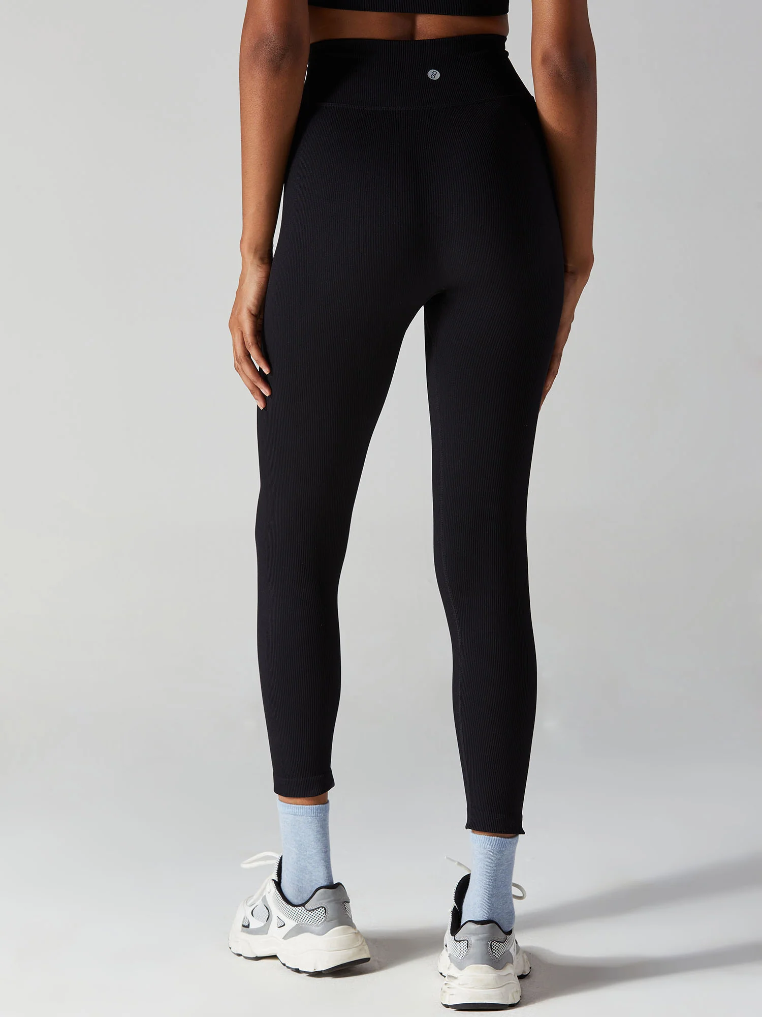 Black Aspire V-Waist Leggings - Image 3