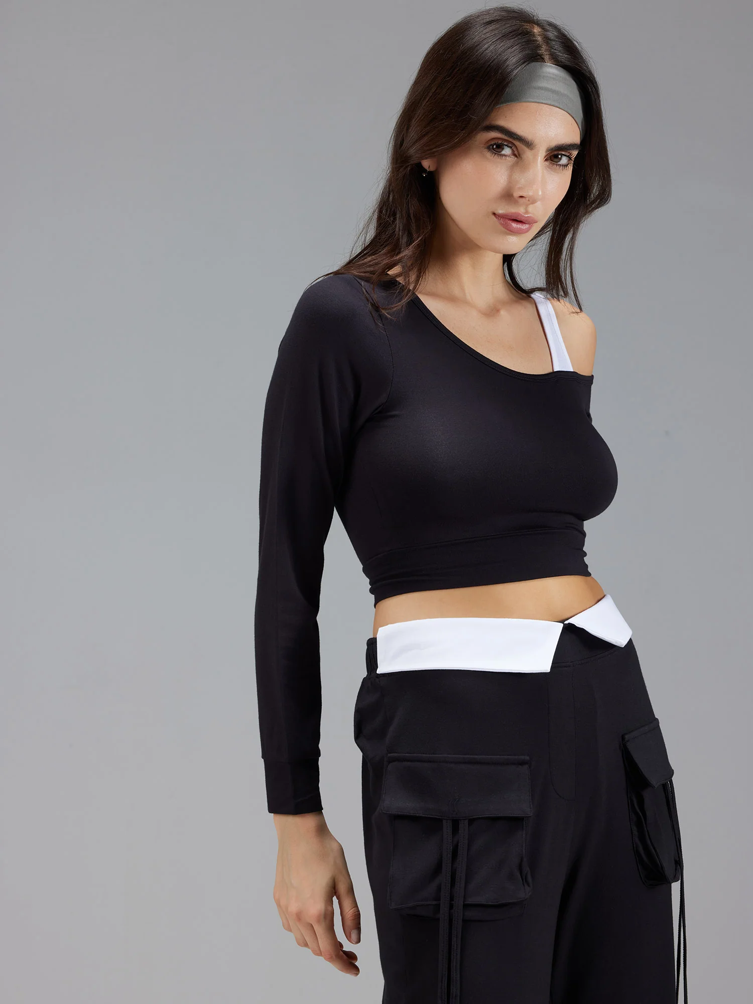 Black Asymmetrical Whirl Set - Image 2