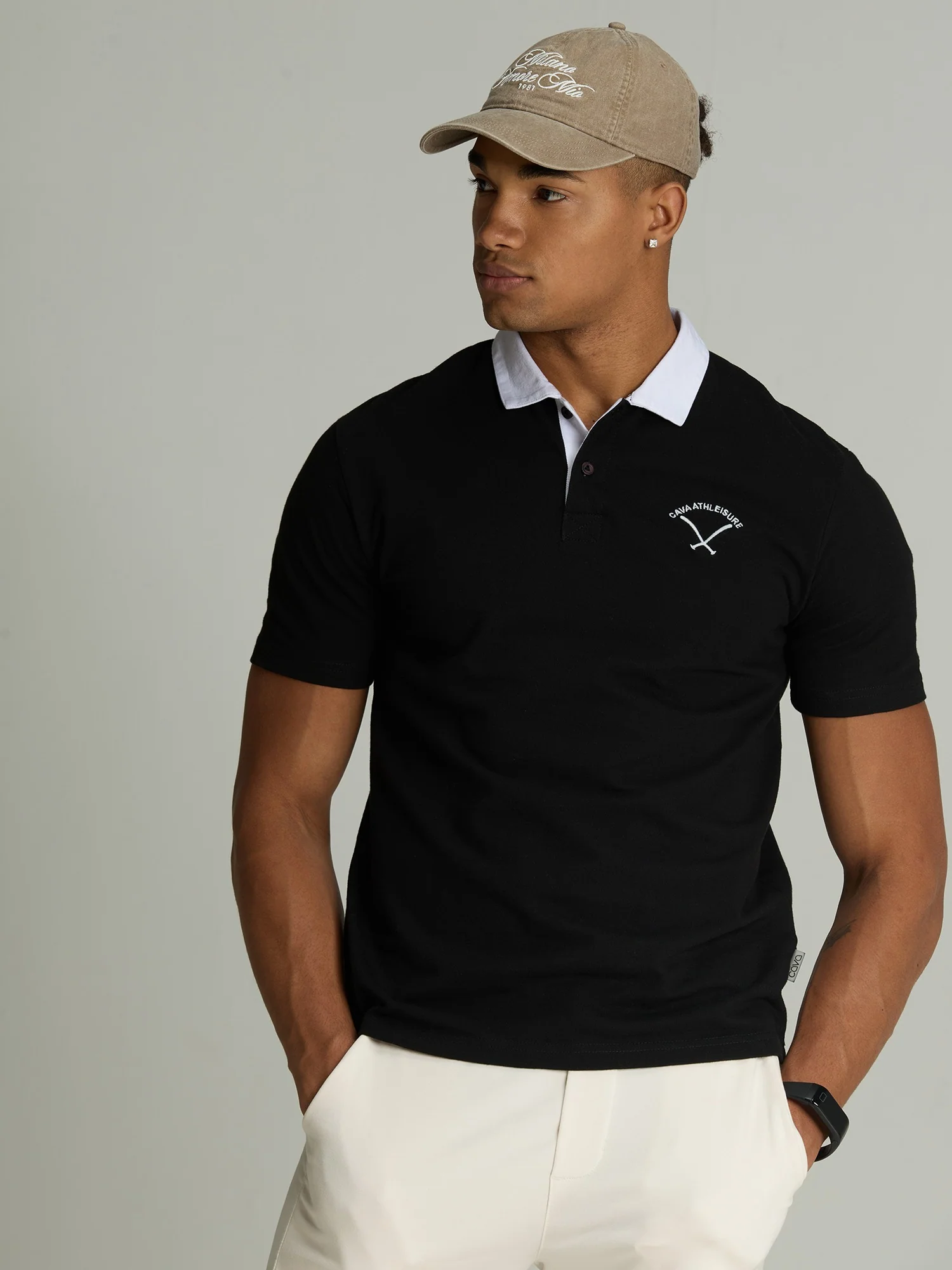 Black Baseline Polo - Image 7