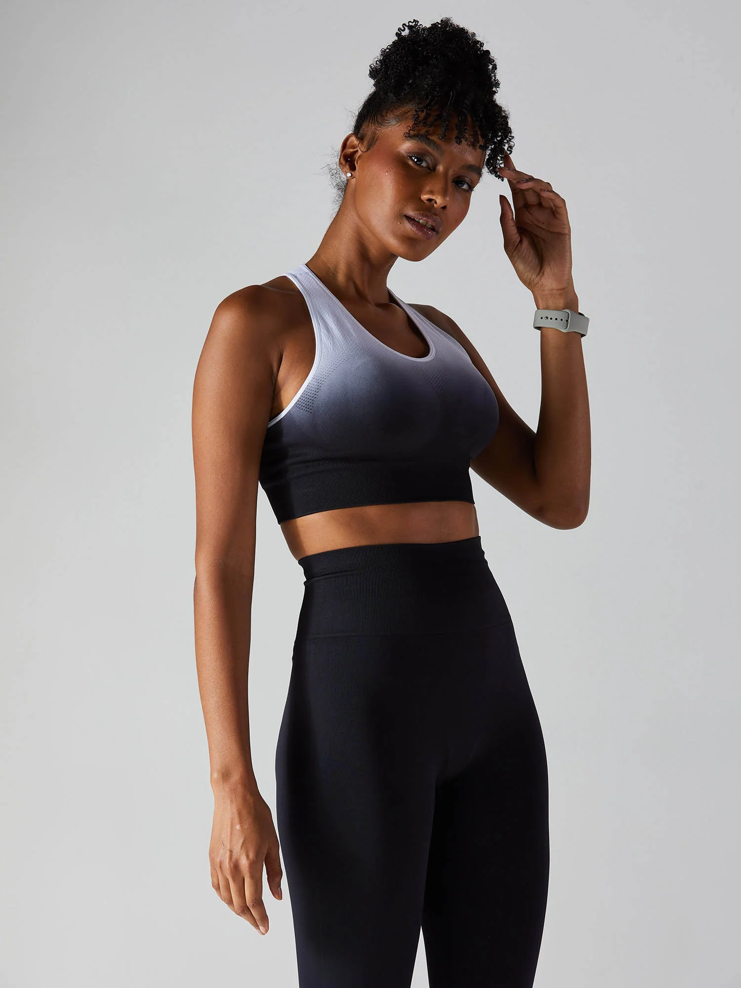 Black Beyond 'Hue' Sports Bra - Image 3