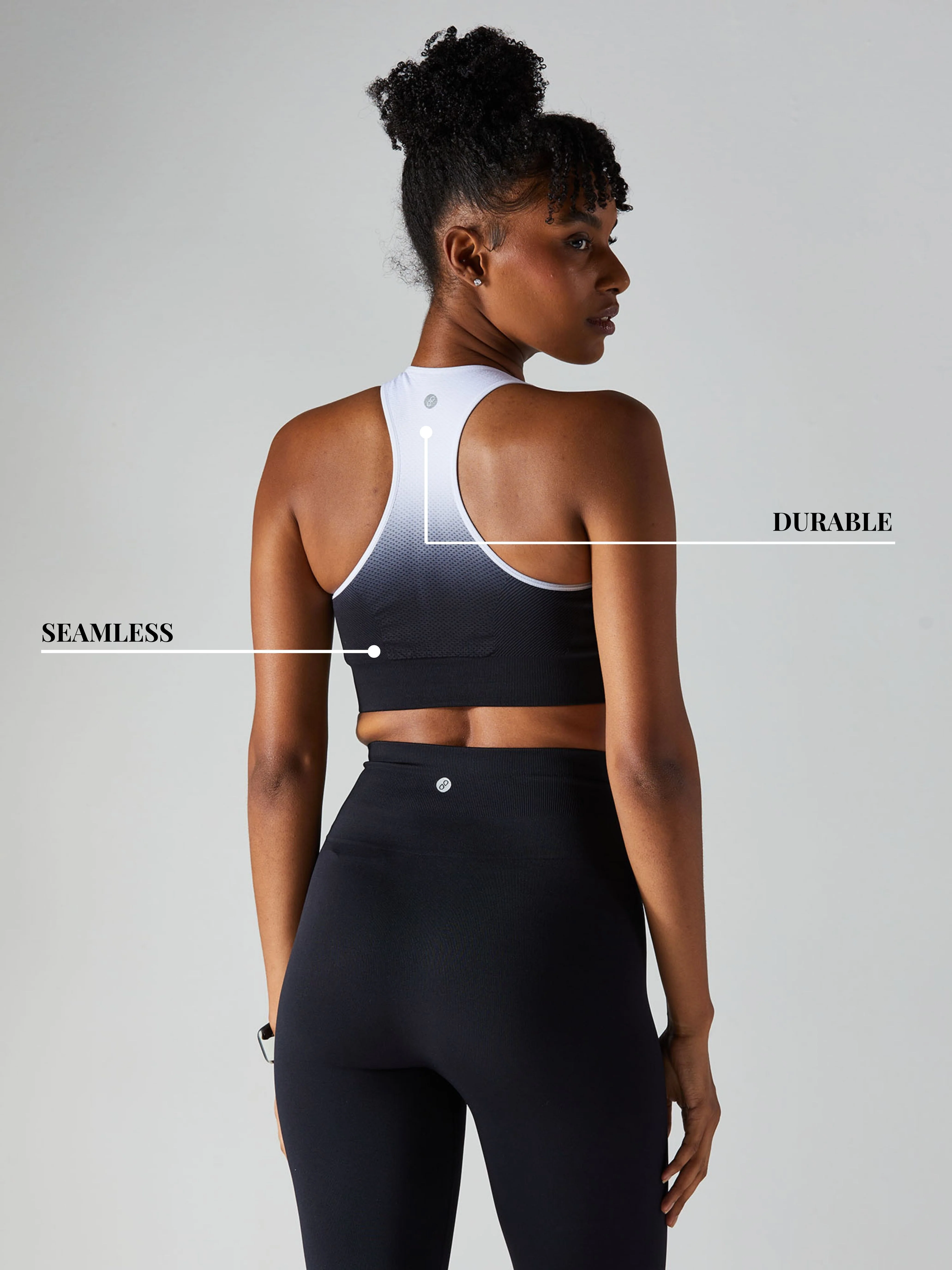 Black Beyond 'Hue' Sports Bra - Image 5