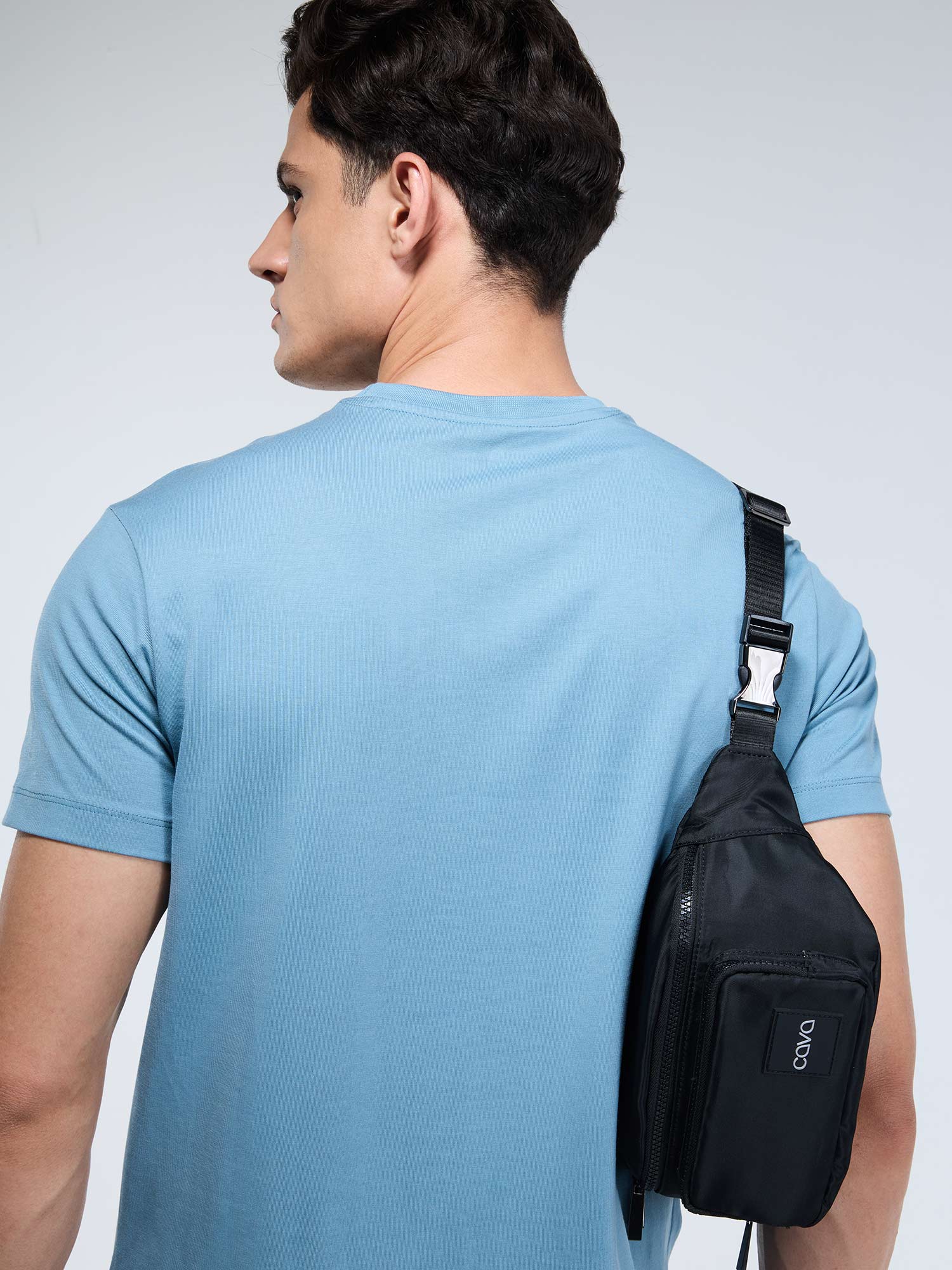 Black Cava Buckle-up Bag - Image 2