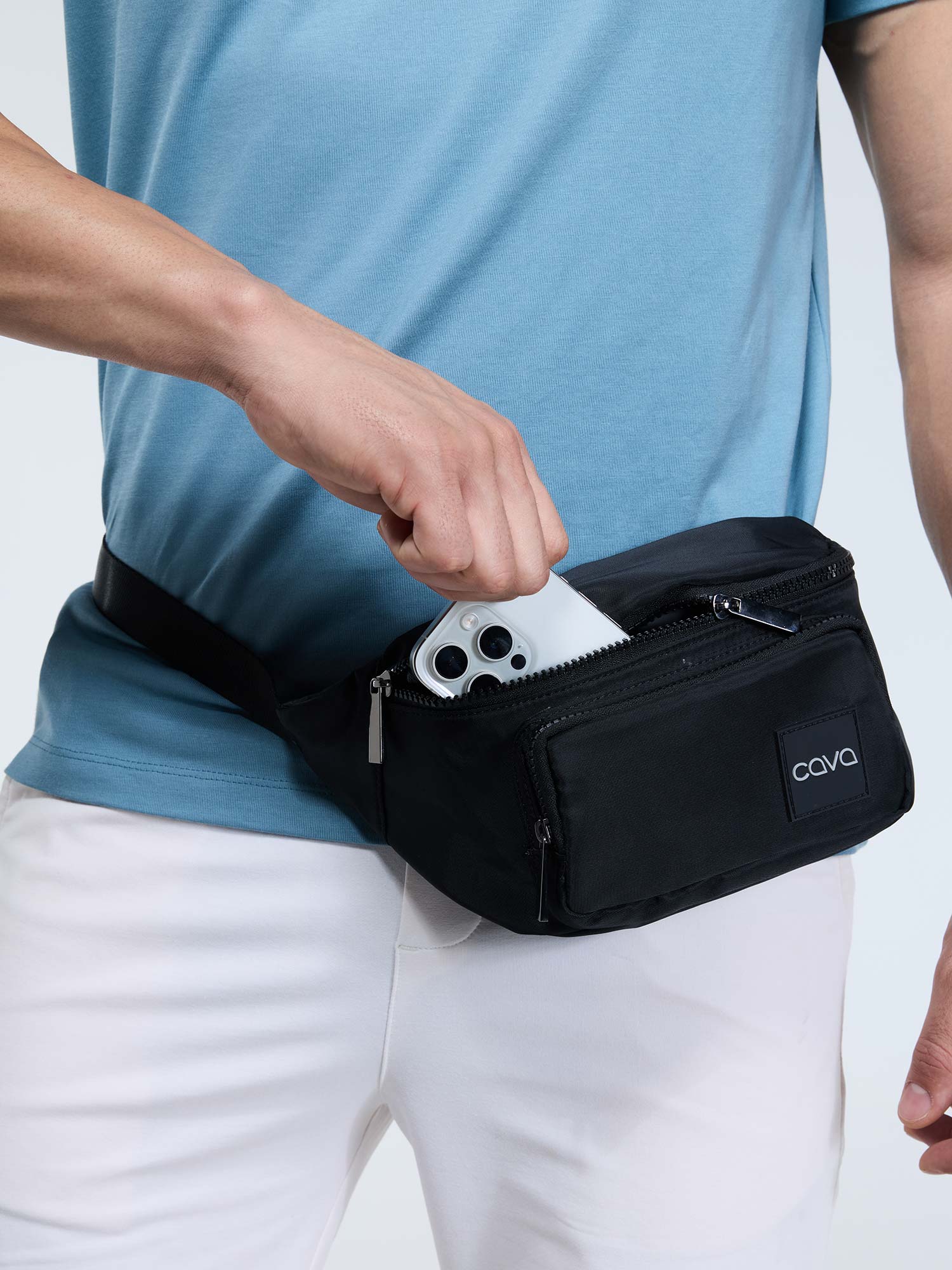 Black Cava Buckle-up Bag - Image 3