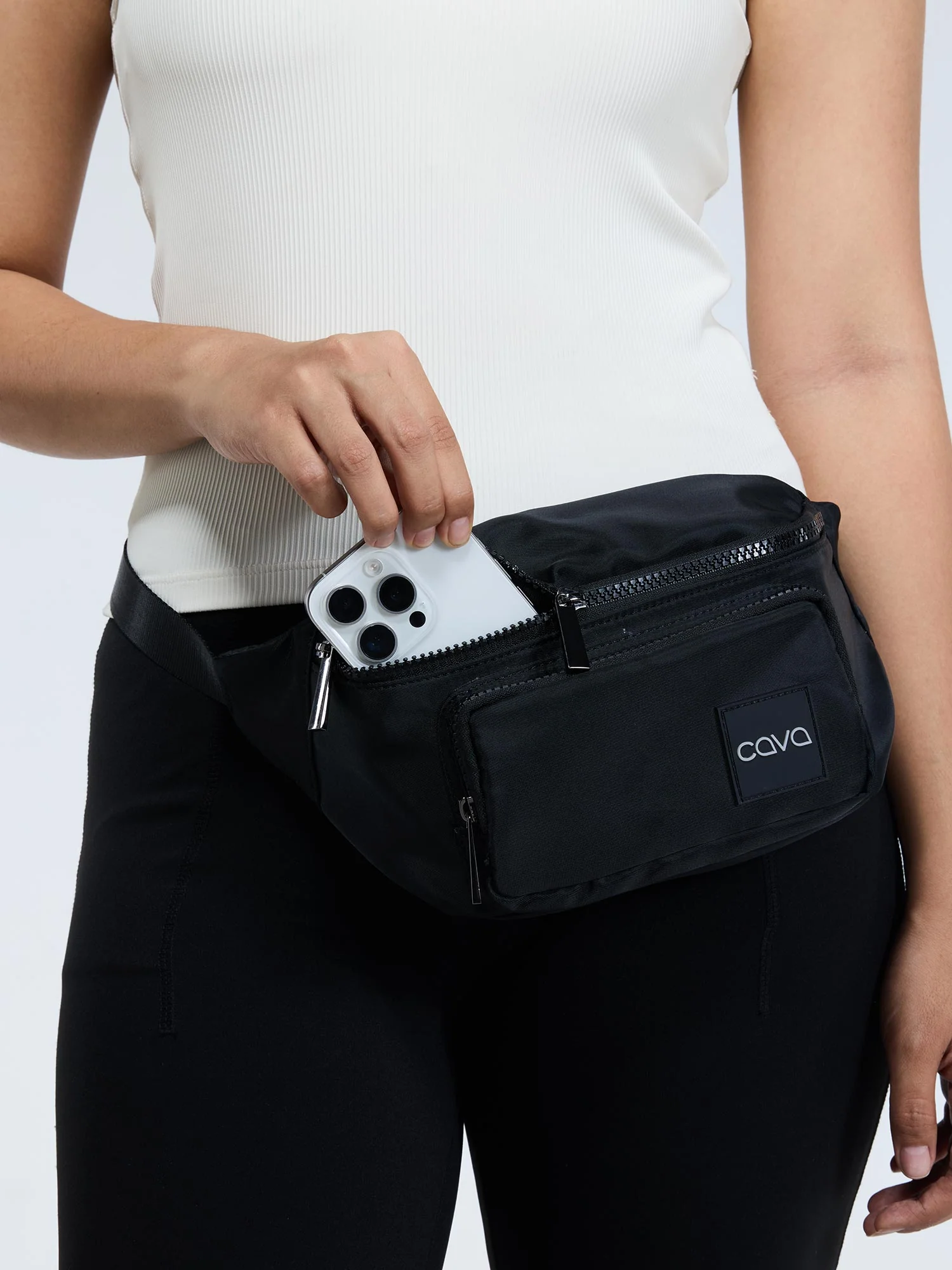 Black Cava Buckle-up Bag - Image 4