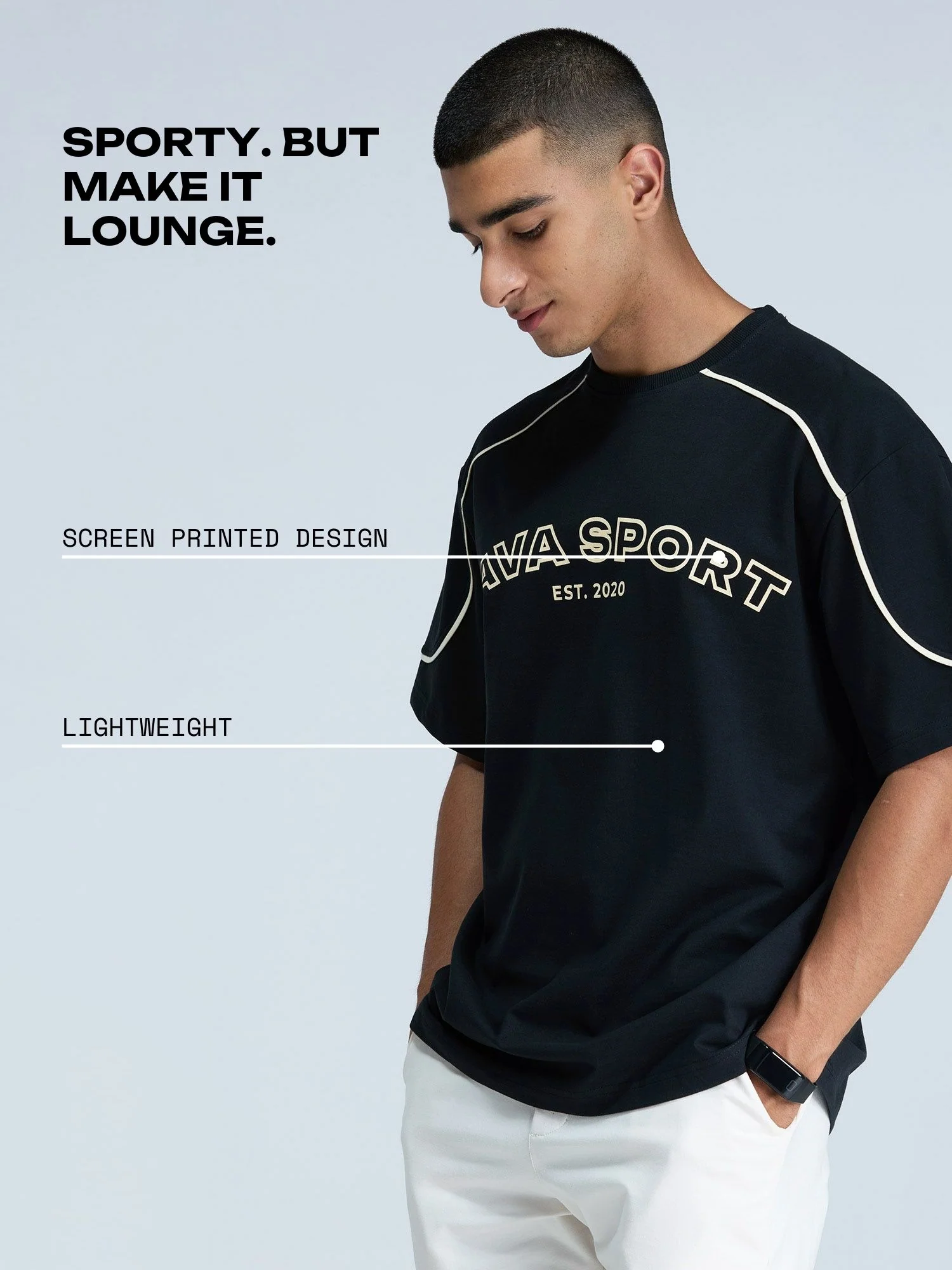 Black Cava Oversized Jersey - Image 3