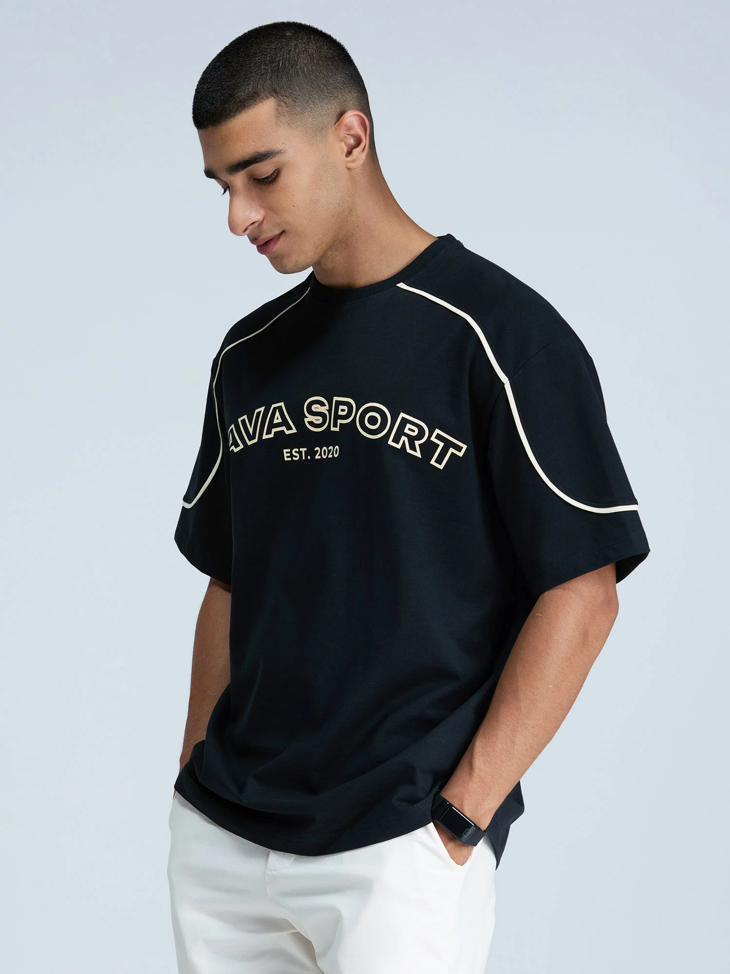 Black Cava Oversized Jersey - Image 6