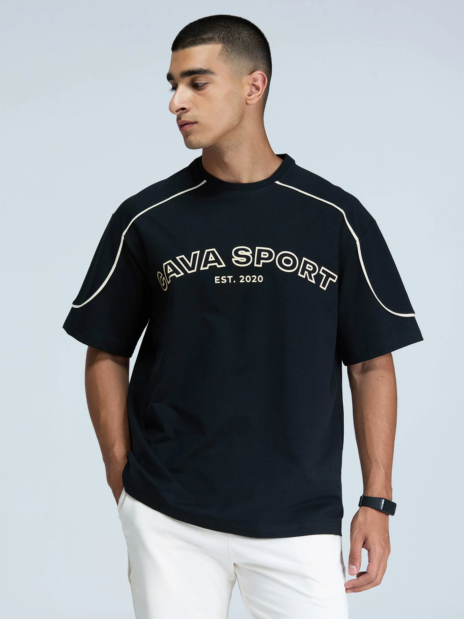 Black Cava Oversized Jersey - Image 7