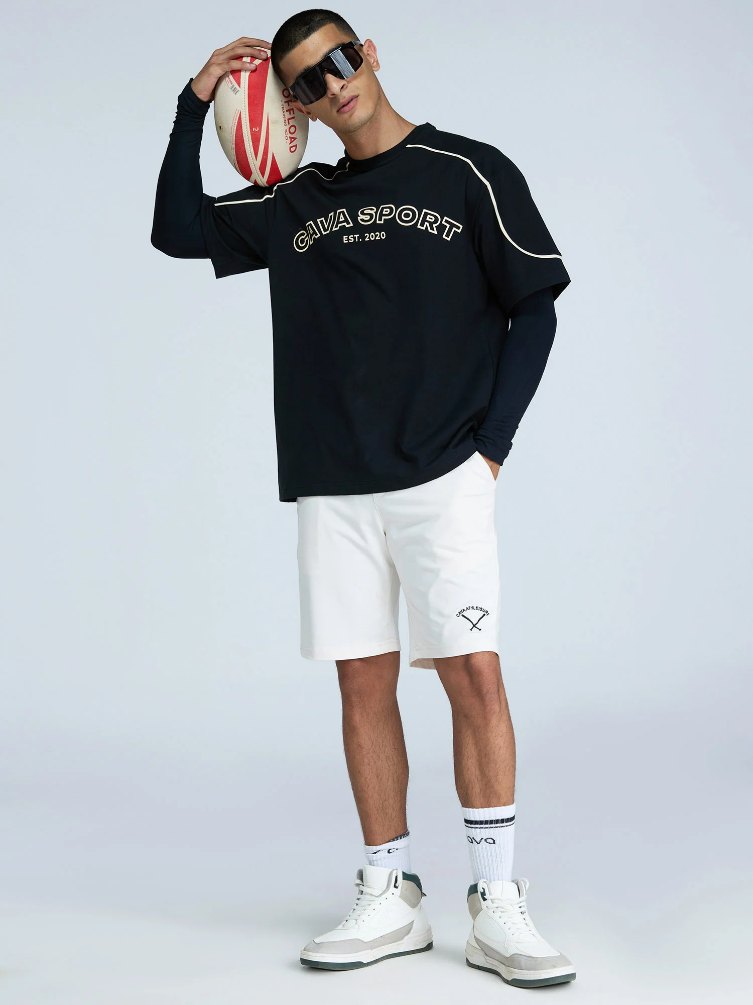 Black Cava Oversized Jersey - Image 9