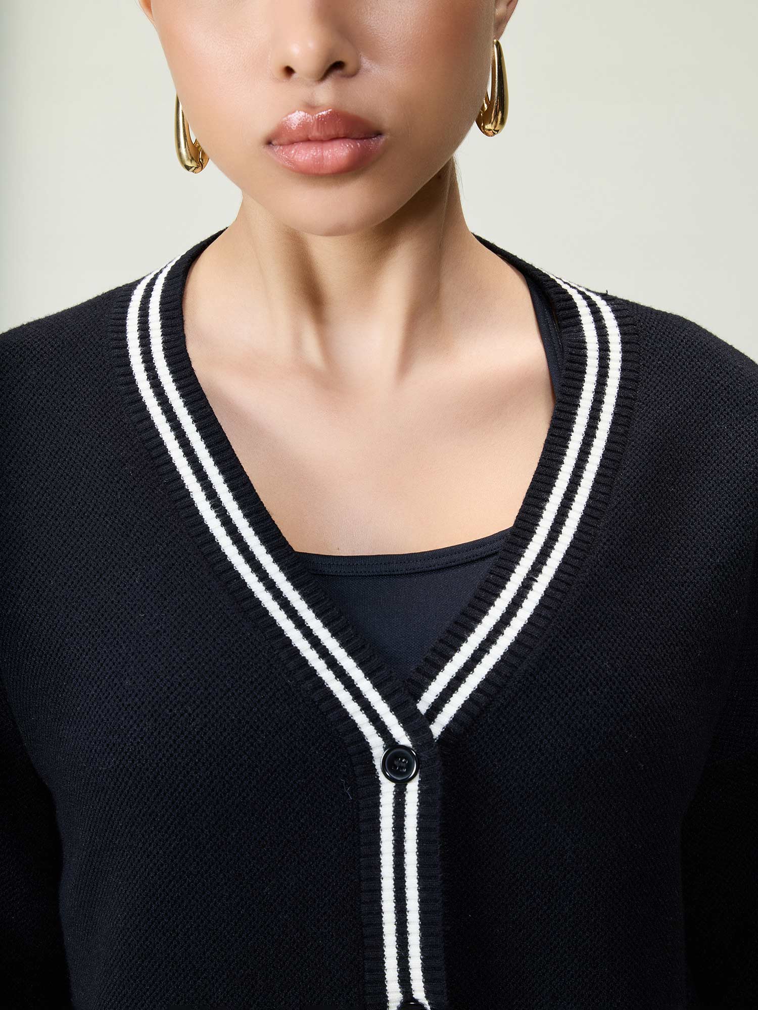 Black Club Cardigan - Image 6