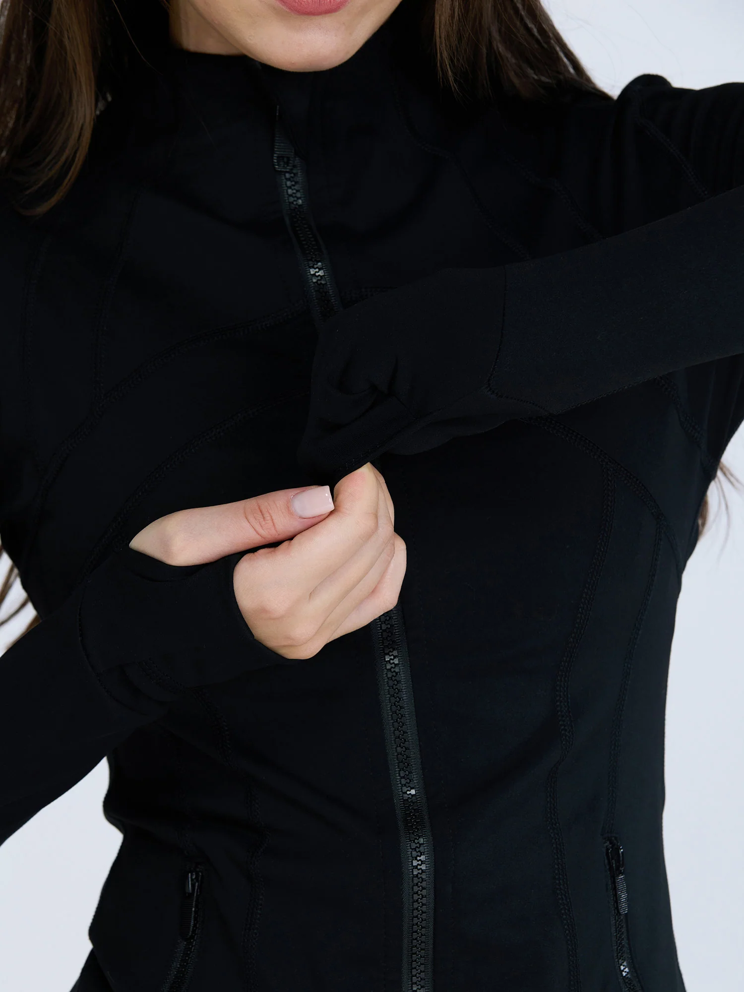 Black Contour Jacket - Image 10