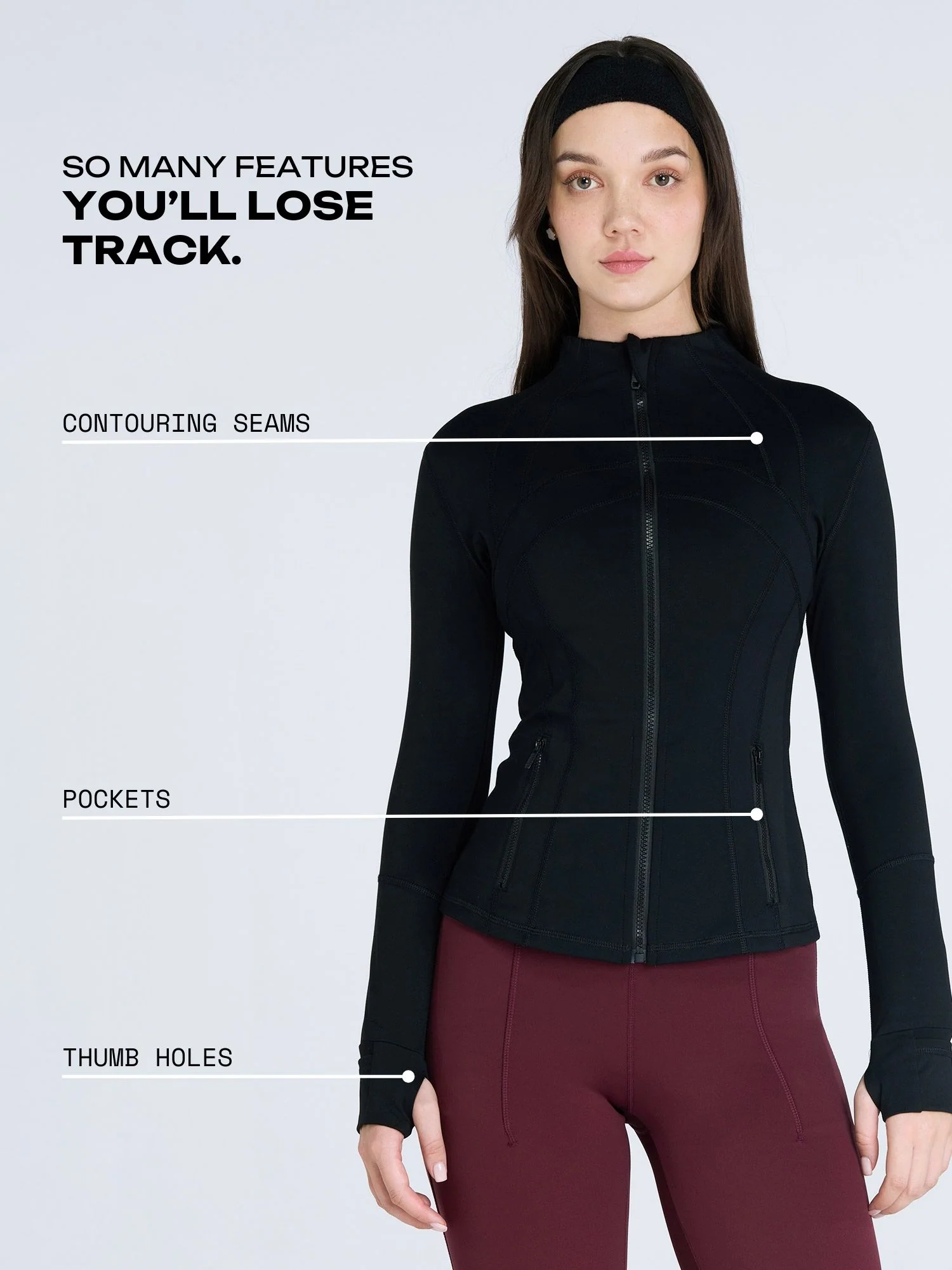 Black Contour Jacket - Image 4