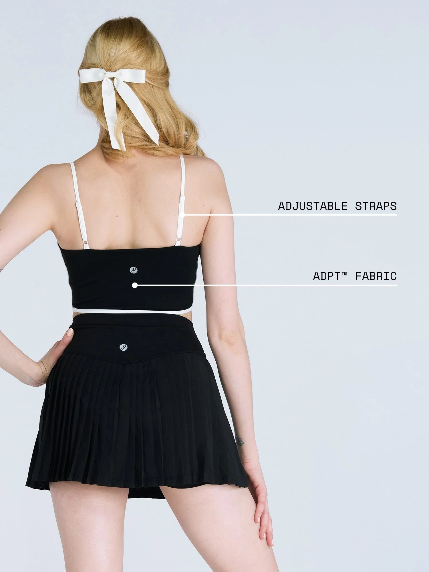 Black Contrast Trim Top - Image 4