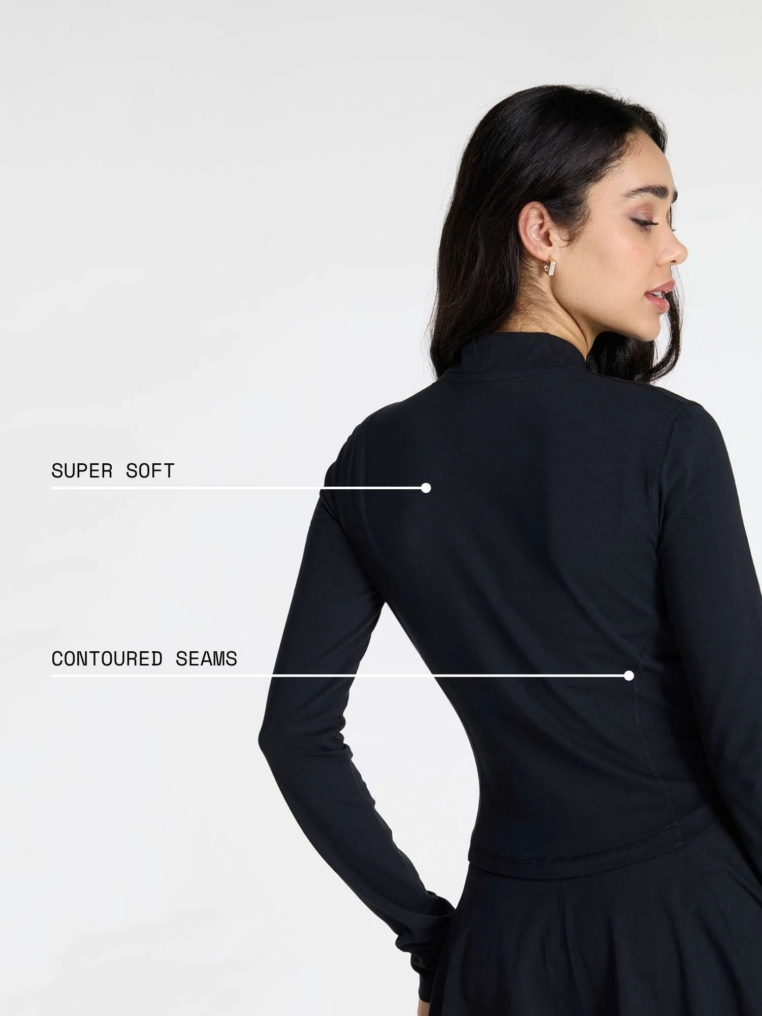 Black Cotton Recovery Jacket - Image 4