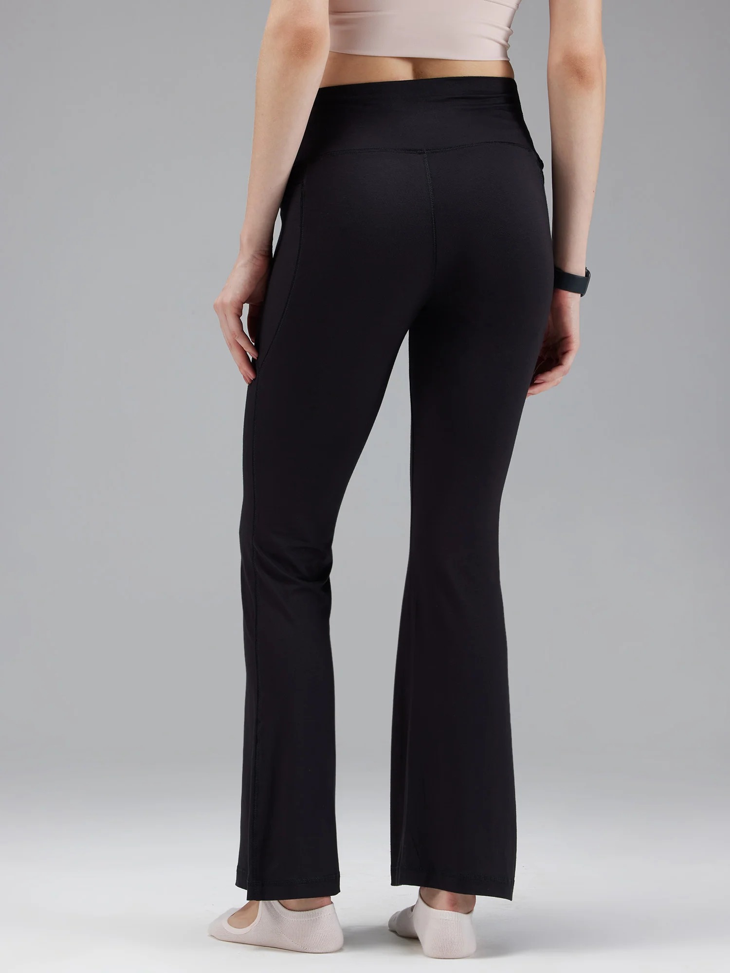 Black Daily Flare Pants - Image 4