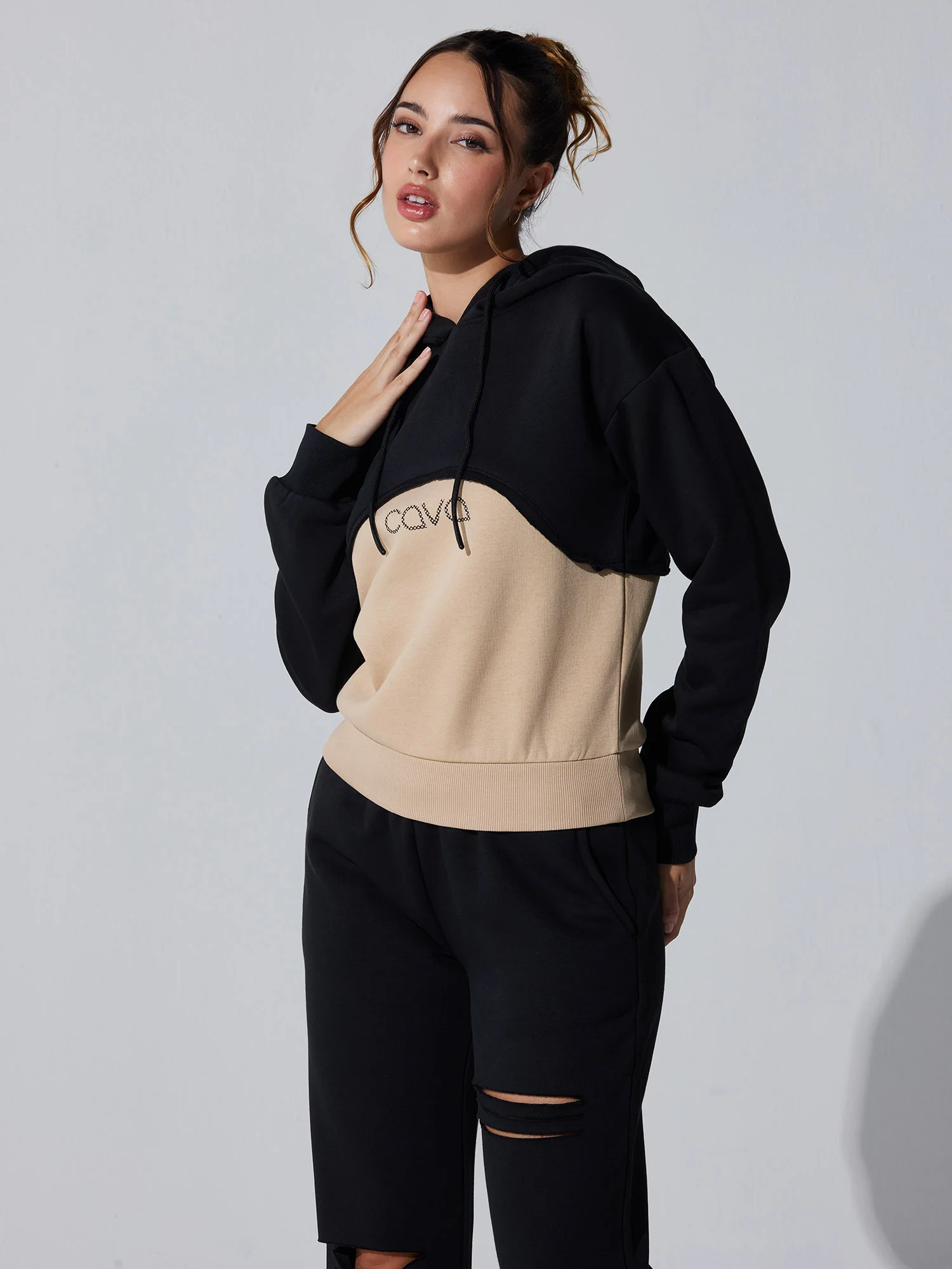 Black Dual Shade Adapt Hoodie - Image 3
