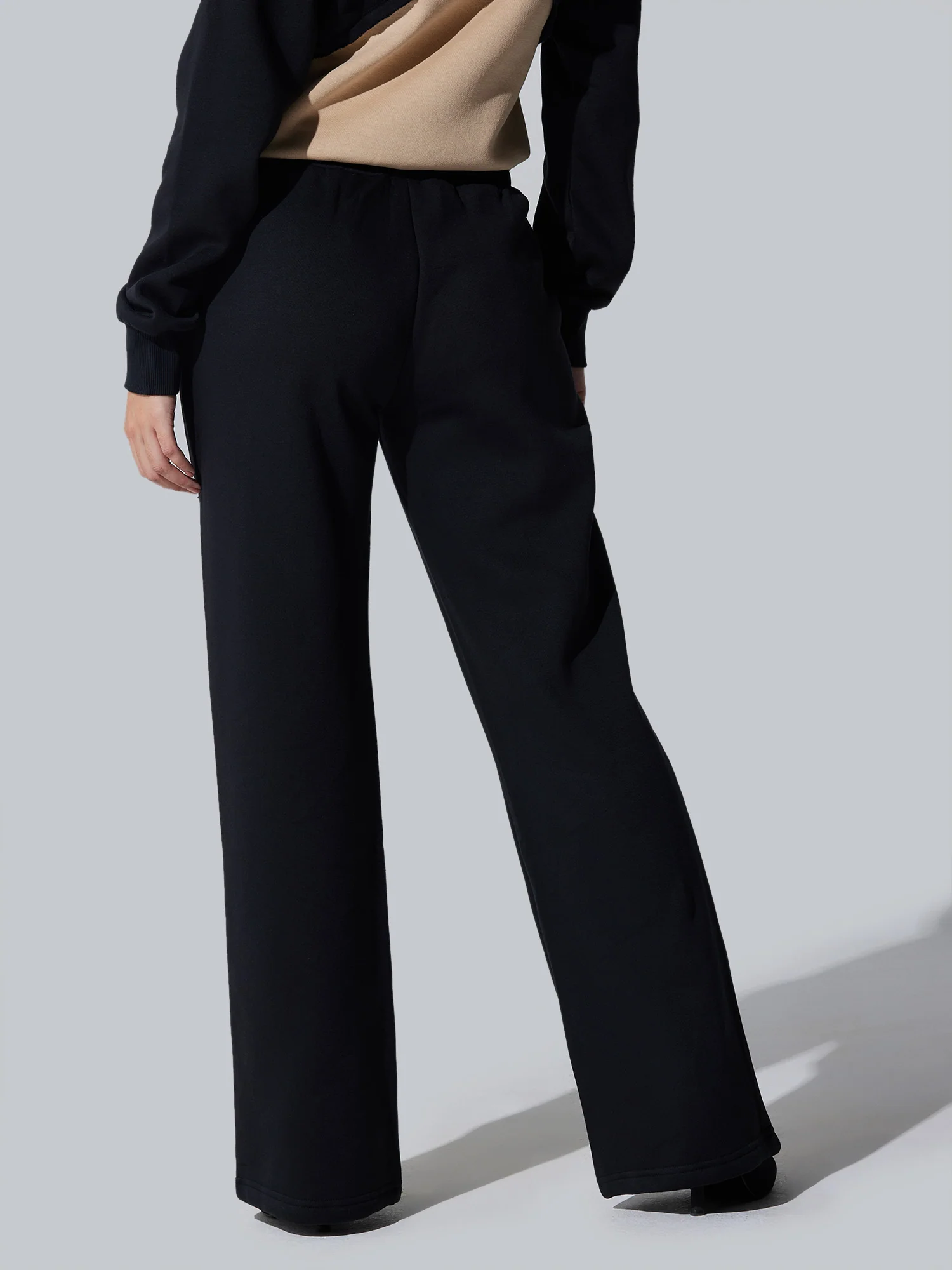 Black Dual Slit Adapt Joggers - Image 6