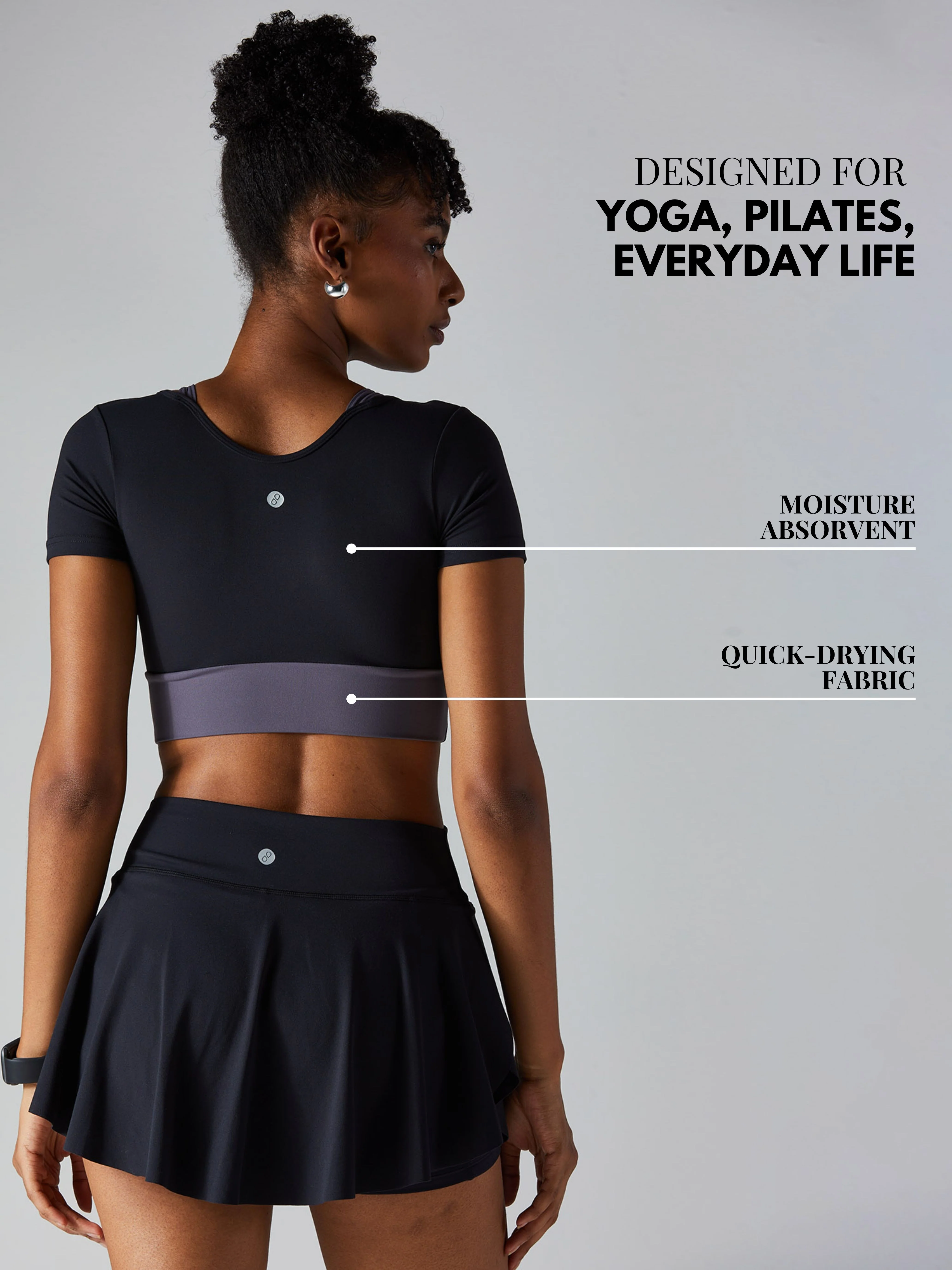 Black DuoTone Top - Image 5