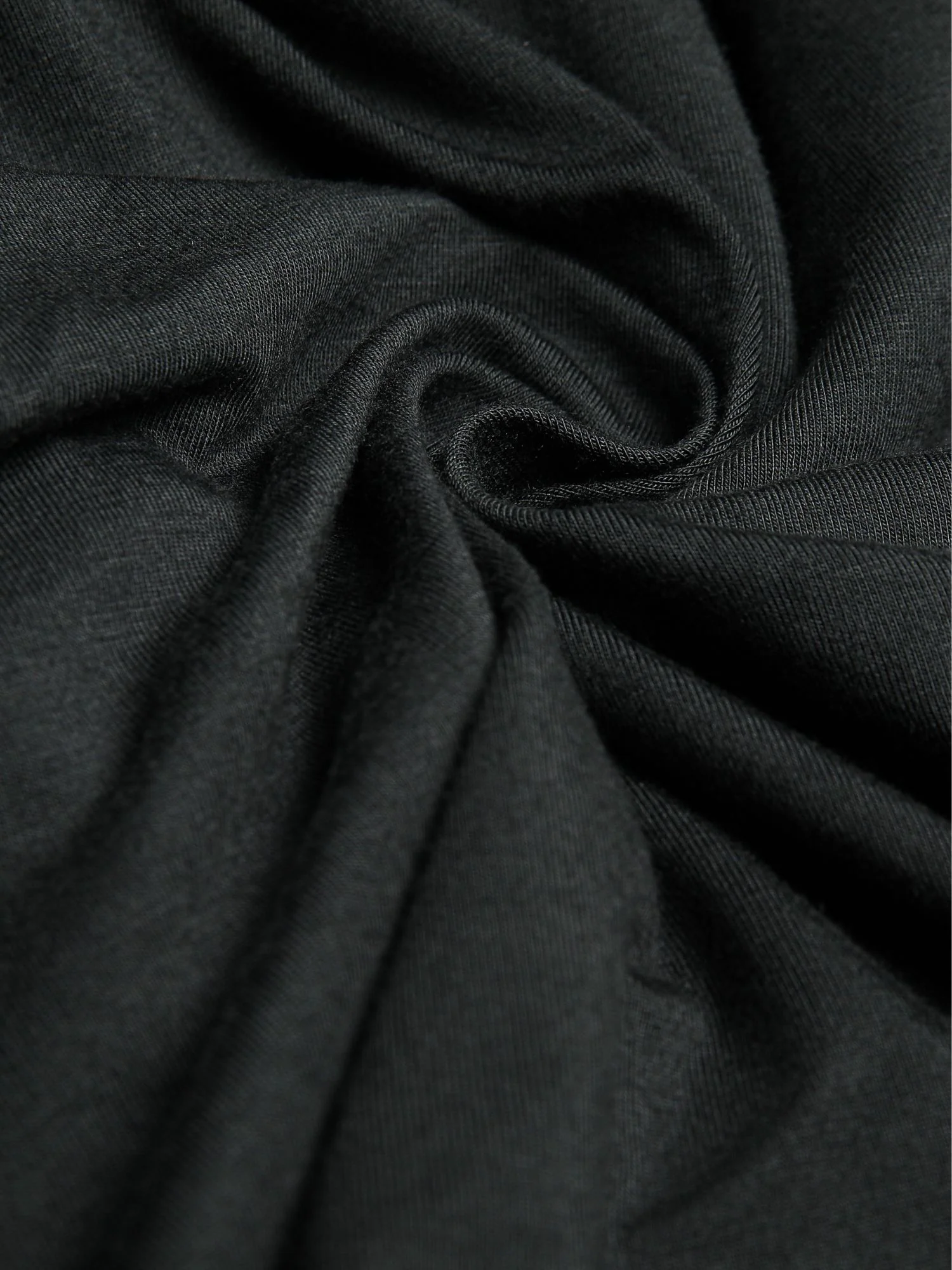Black Ease Wrap Top - Image 11