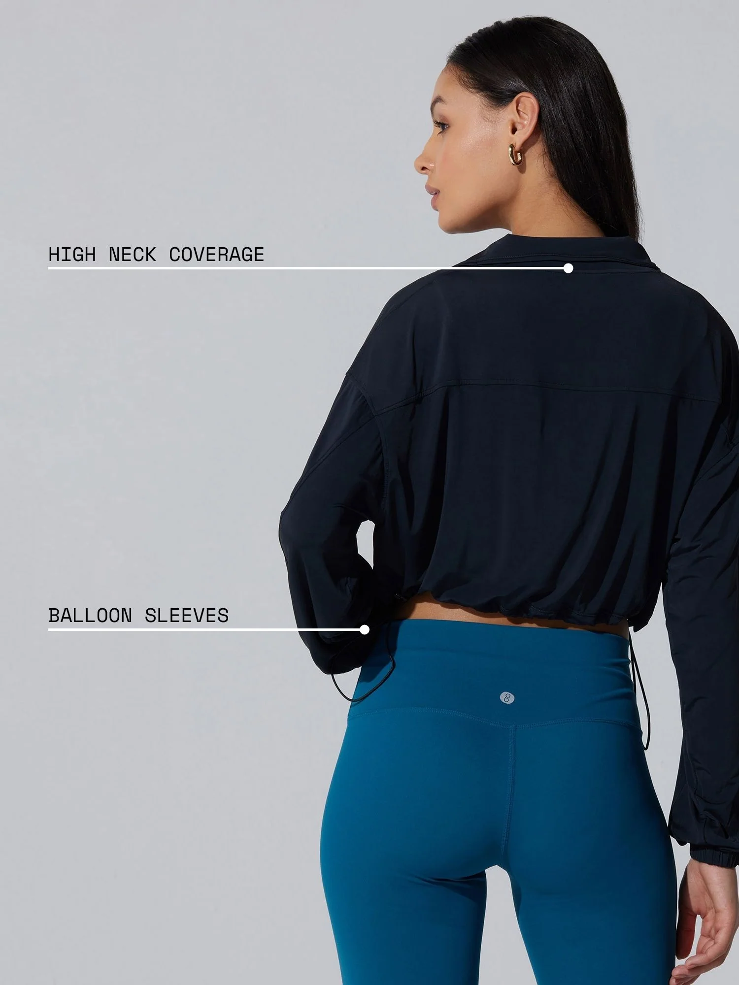 Black Elevate 24/7 Cinch Jacket - Image 5