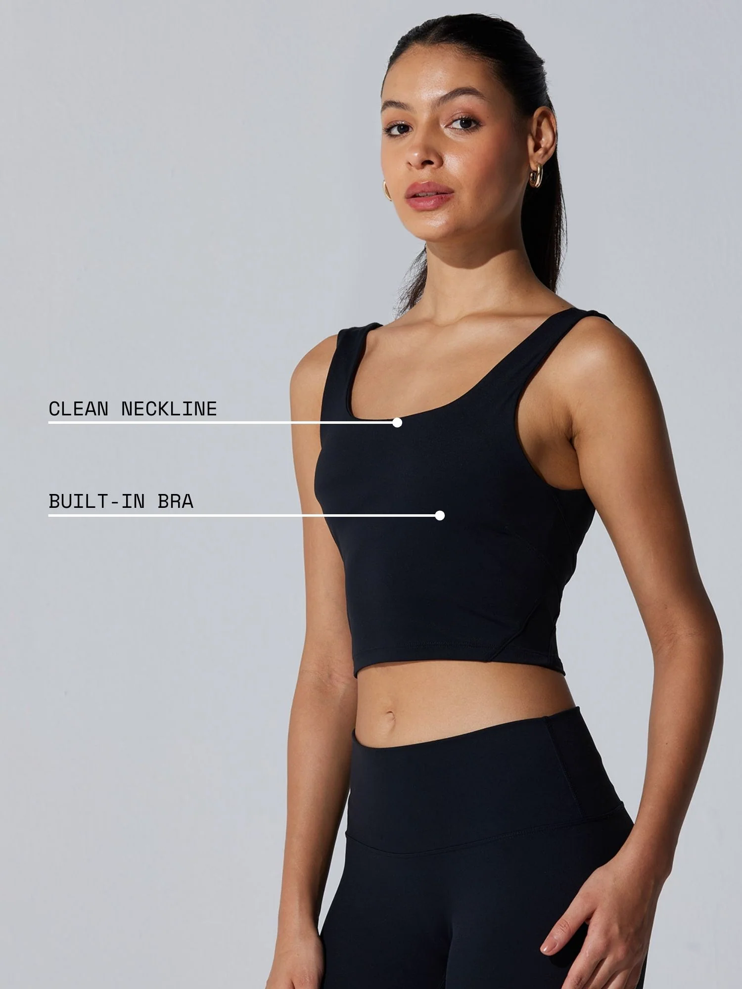 Black Elevate 24/7 Sports Bra - Image 5