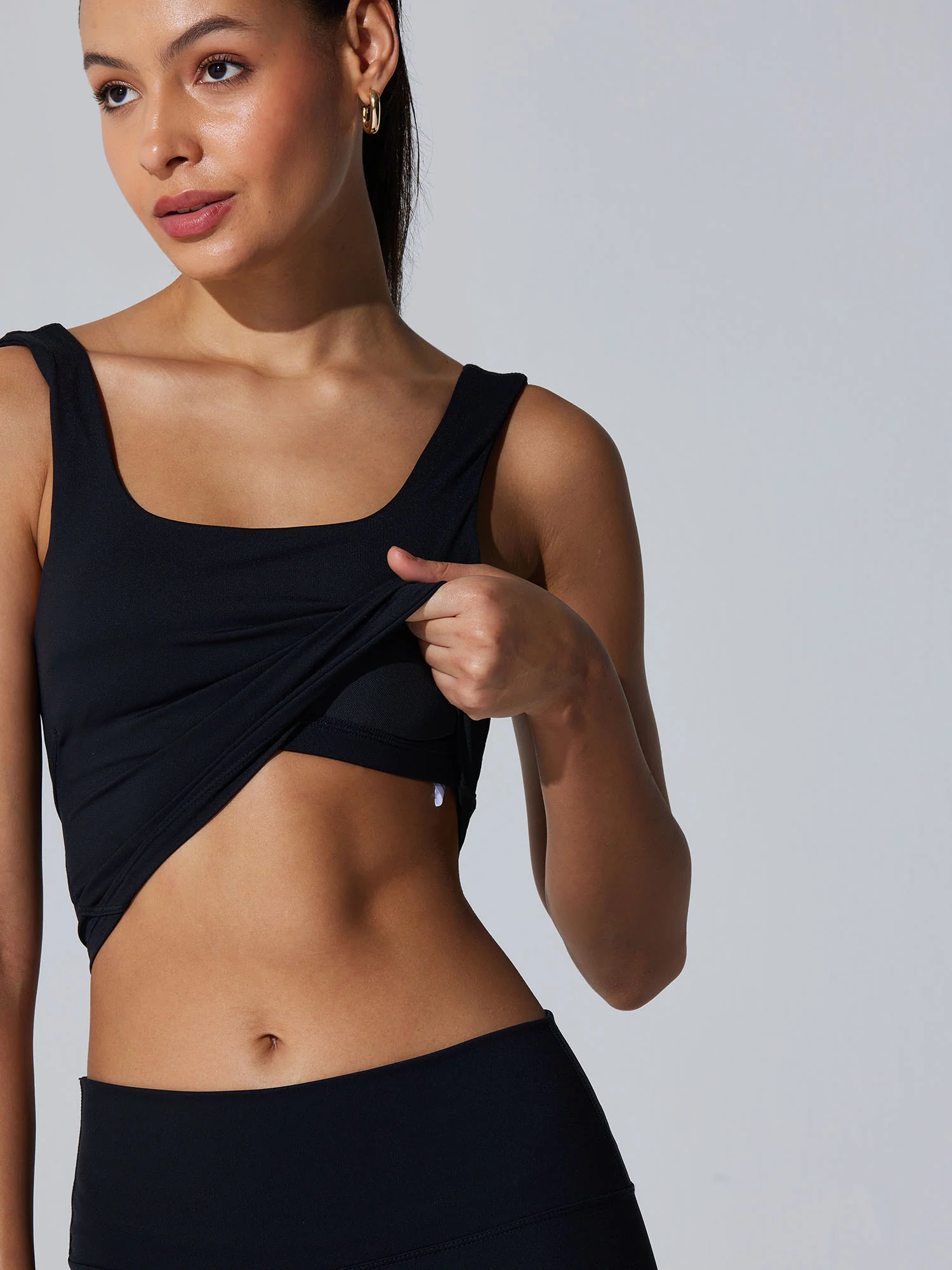 Black Elevate 24/7 Sports Bra - Image 7
