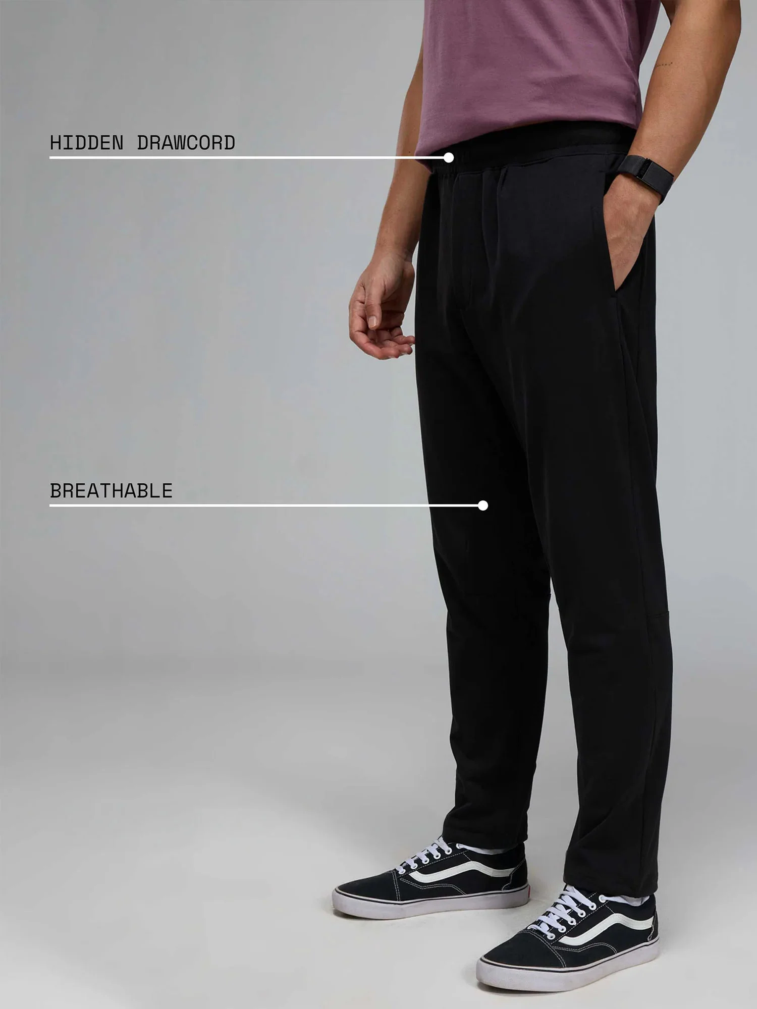 Black Everywear Joggers - Image 4