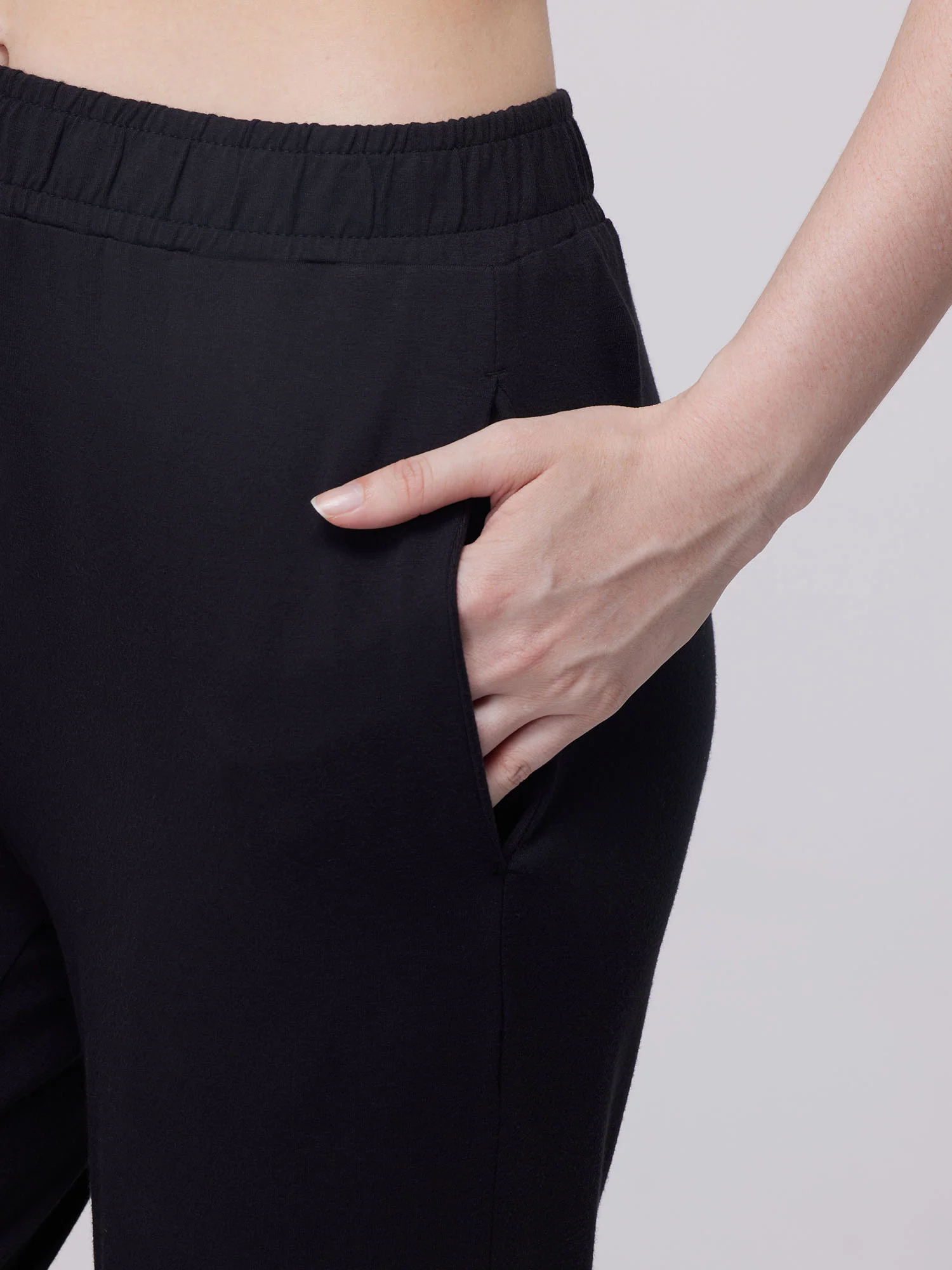 Black Float Flare Pants - Image 5