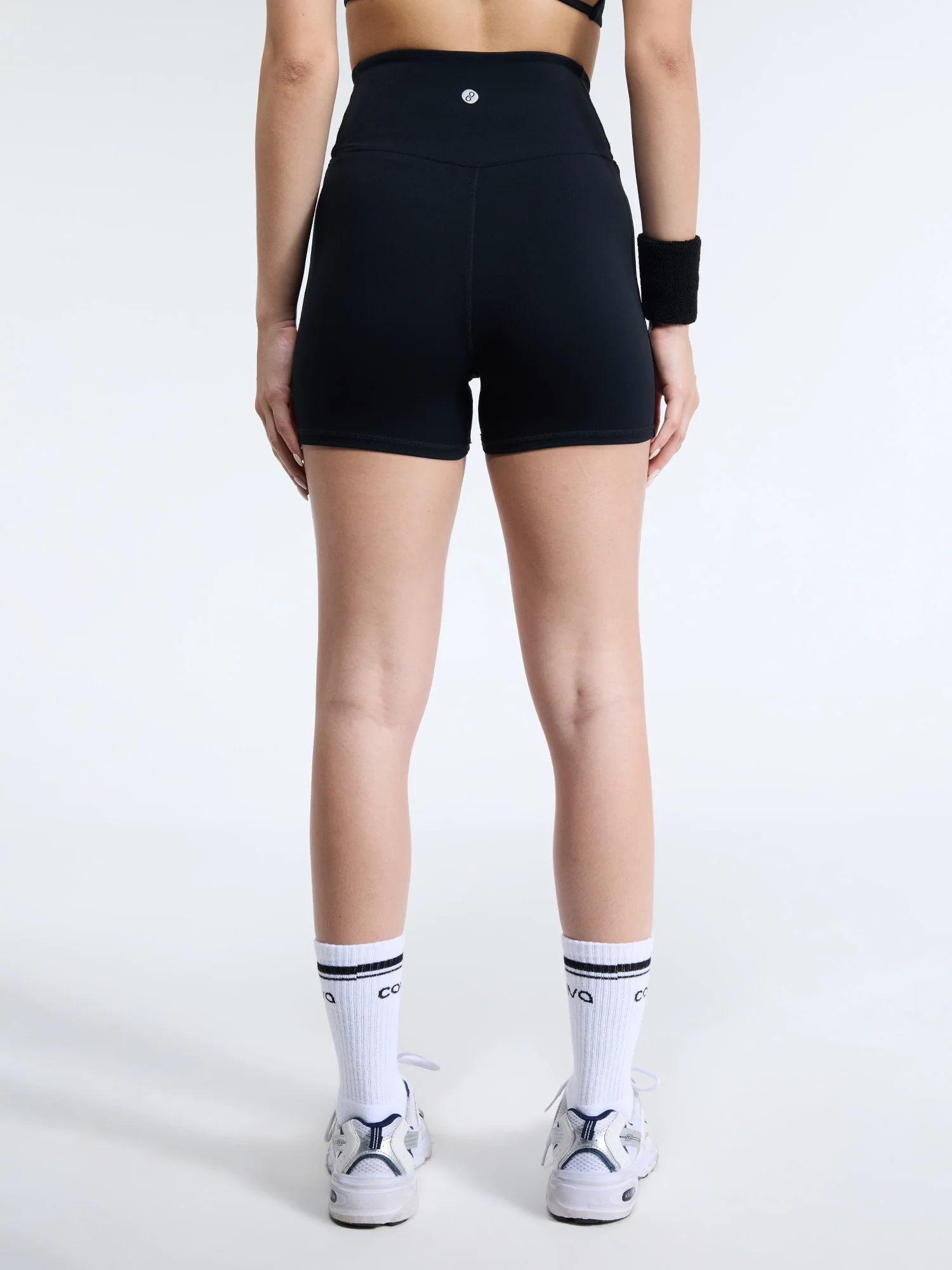 Black Hourglass Booty Shorts - Image 7