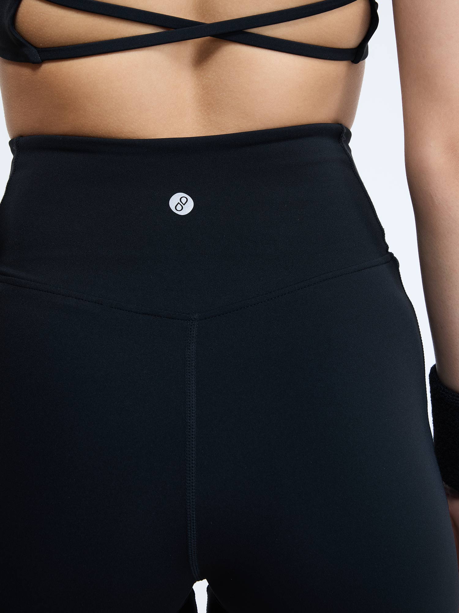 Black Hourglass Booty Shorts - Image 9