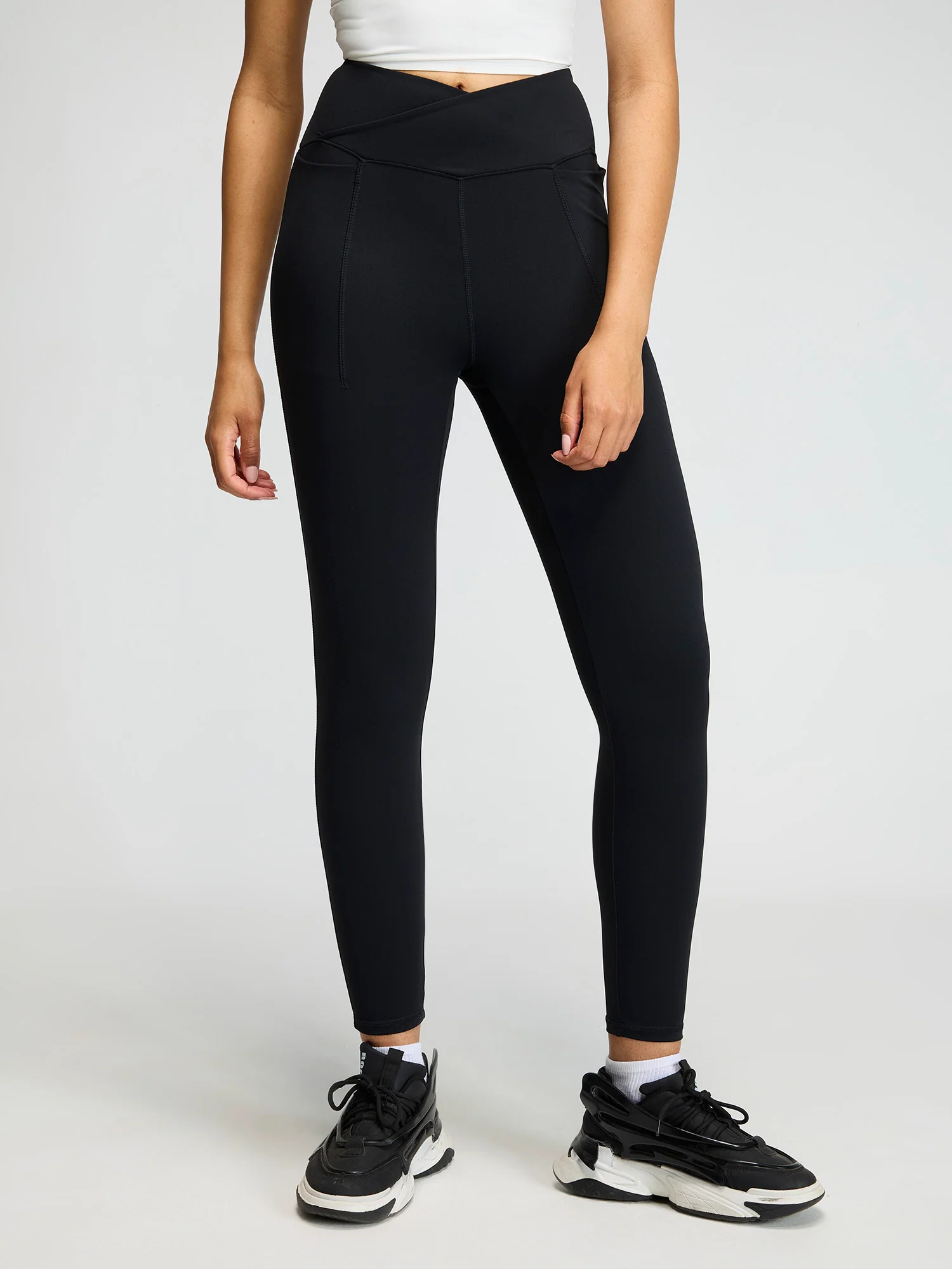Black Hourglass Snug Leggings - Image 5