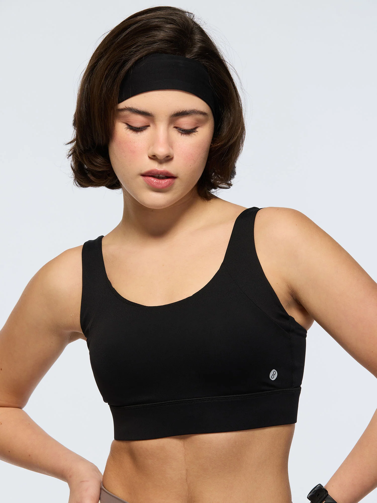 Black High Impact Sports Bra - Image 5